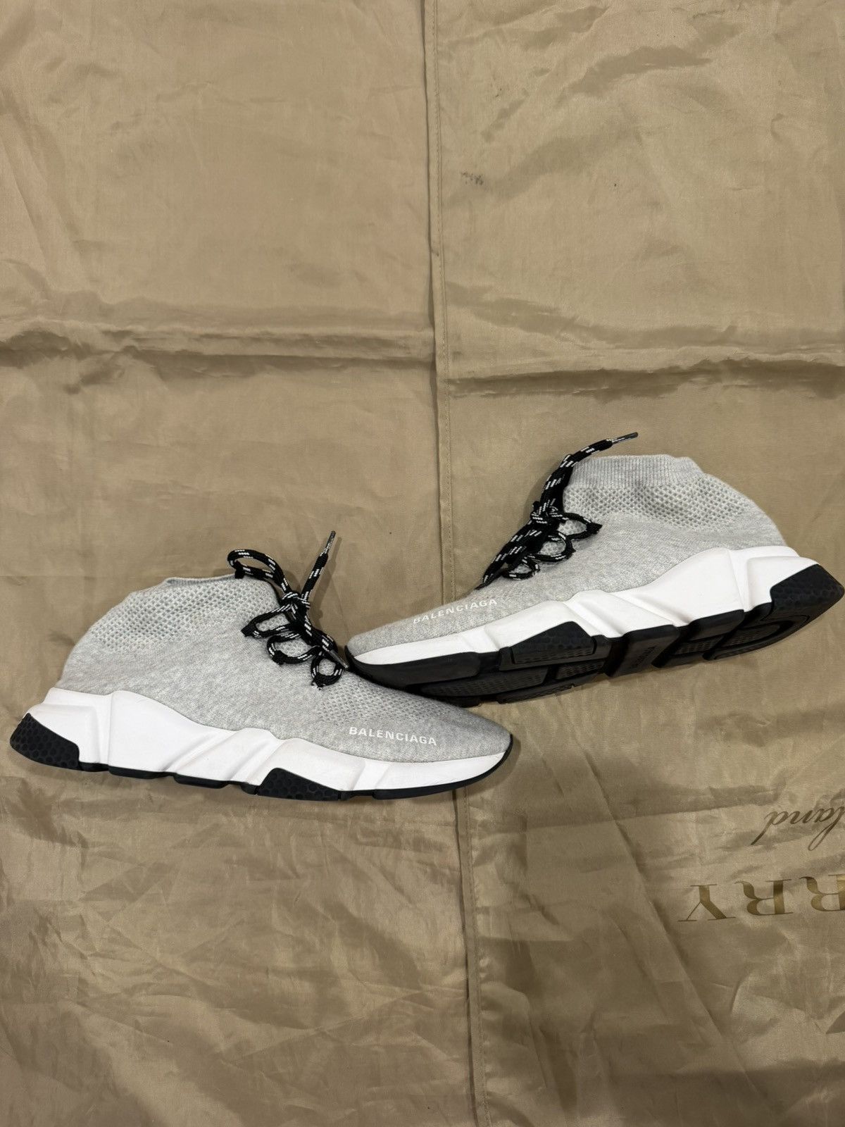 Balenciaga Balenciaga Wmns Speed Lace Up Sneaker 'Grey' size 41 Size US 8 / EU 41 - 1 Thumbnail