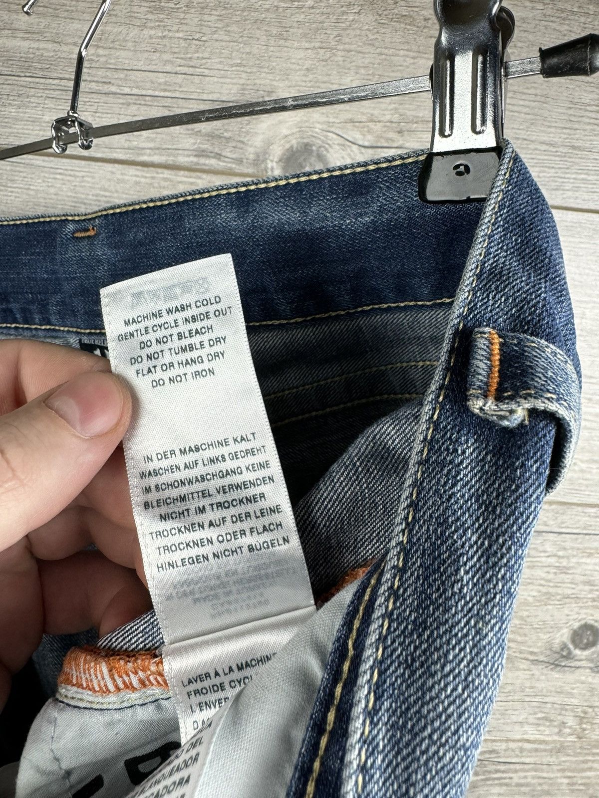 True Religion True Religion Jeans Japanese Big Logo Size 31 Size US 31 - 6 Thumbnail