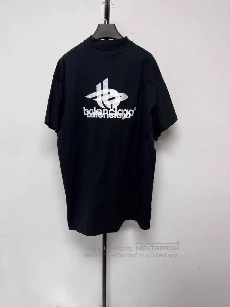 Balenciaga Balenciaga Letter Print Round Neck Short Sleeve T-Shirt Size US S / EU 44-46 / 1 - 2 Thumbnail