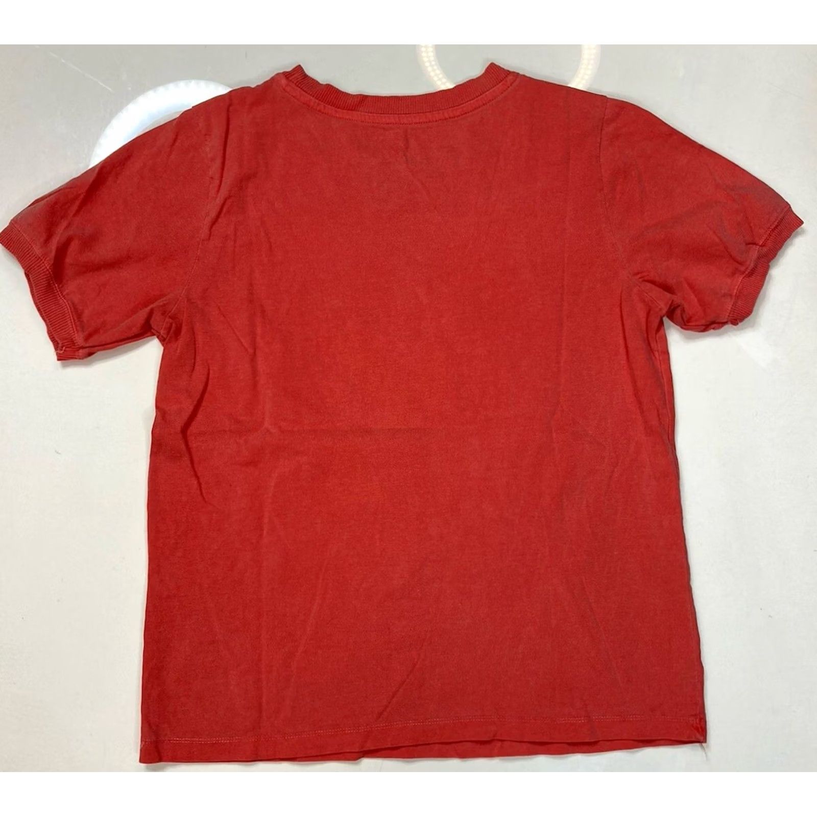 Pinko Bijou Karman Graphic T-shirt Women Small Salmon Pink Short Sleeve Size S / US 4 / IT 40 - 3 Thumbnail