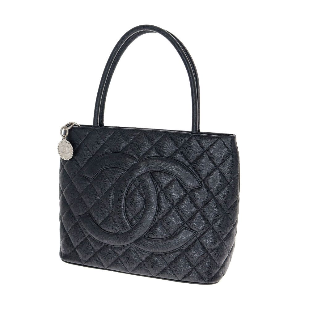 Chanel Reissue Tote Bag Caviar Skin Black