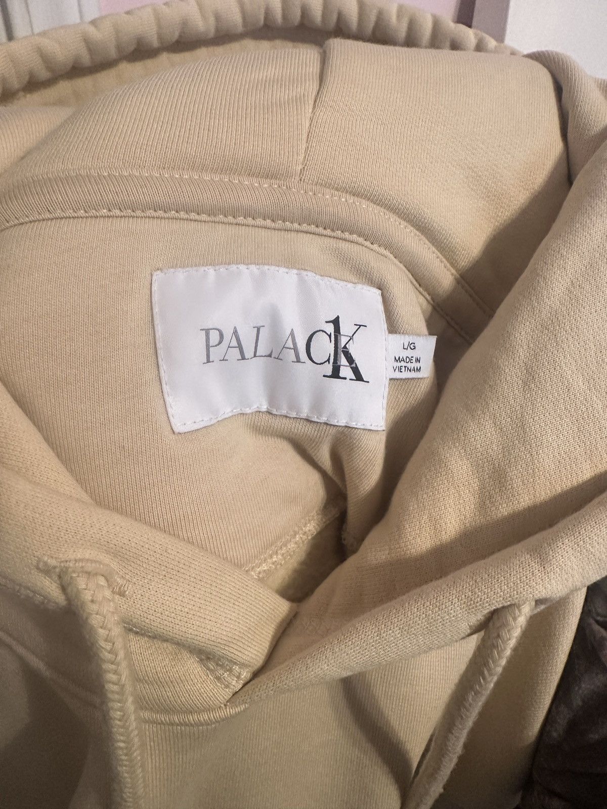 Calvin Klein Palace CK1 Tri-Ferg Hoodie SS22 Wheat Size US L / EU 52-54 / 3 - 3 Thumbnail