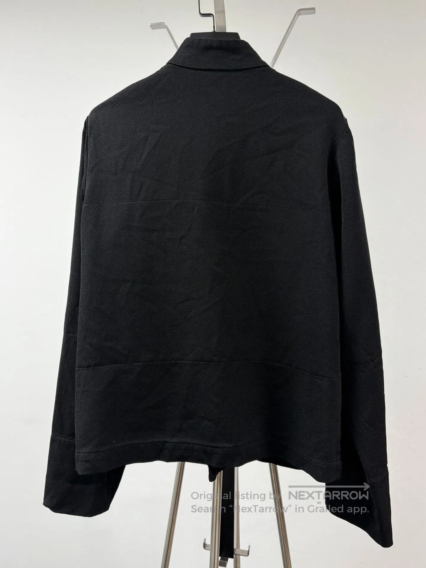 Comme des Garcons black comme des garçons high collar cardigan. Size S / US 4 / IT 40 - 3 Thumbnail
