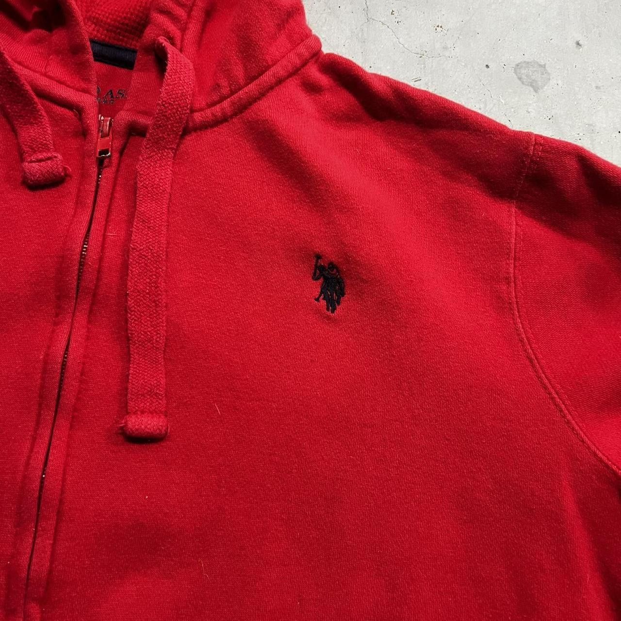 Vintage Crazy Vintage Y2K/2000s US Polo Assn Y2K Essential Zipup Hoodie! Size US L / EU 52-54 / 3 - 2 Thumbnail