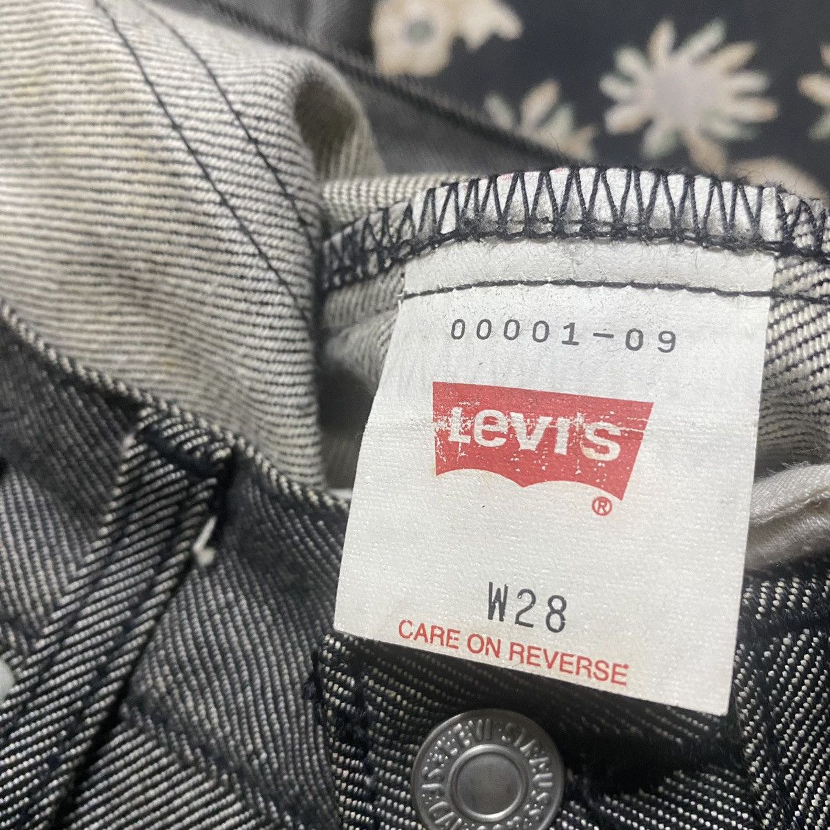 Levi's Vintage Levis Engineered Regular Black Jeans Size US 28 / EU 44 - 17 Thumbnail