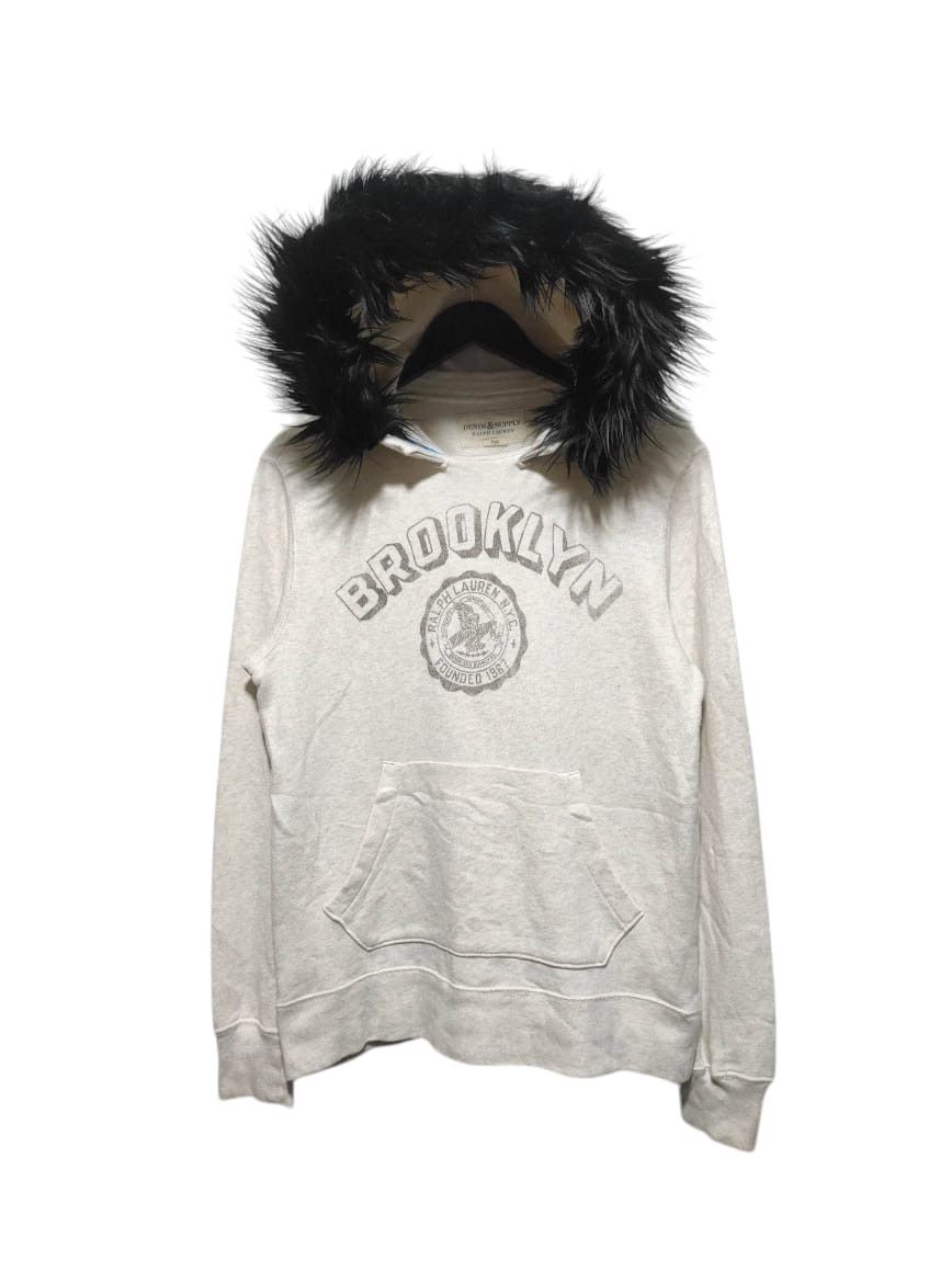 Denim & Supply Ralph Lauren Denim And Supply Ralph Lauren Fur Hoodie i6w9 Lgb Style Size US S / EU 44-46 / 1 - 1 Thumbnail