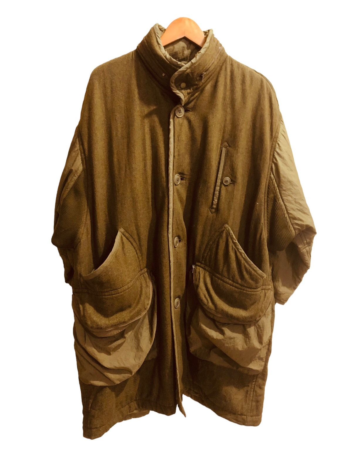 Issey Miyake × Vintage Vintage Issey Miyake Oversized Reversible Hoodie Jacket Size US XXL / EU 58 / 5 - 3 Thumbnail