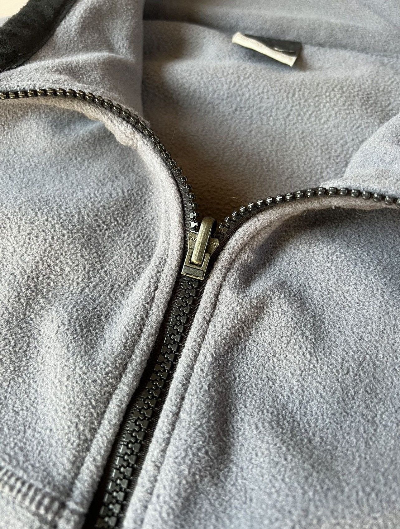 Vintage Vintage Nike Y2k Baggy Swoosh Fleece Zip Jacket Size US XXL / EU 58 / 5 - 9 Thumbnail
