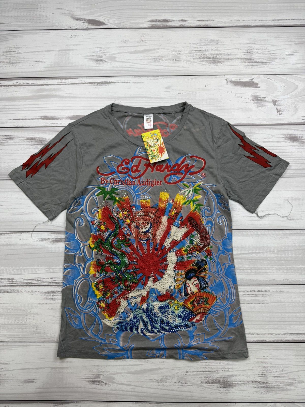 Ed Hardy Ed Hardy t Shirt Size XL / US 12-14 / IT 48-50 - 1 Thumbnail