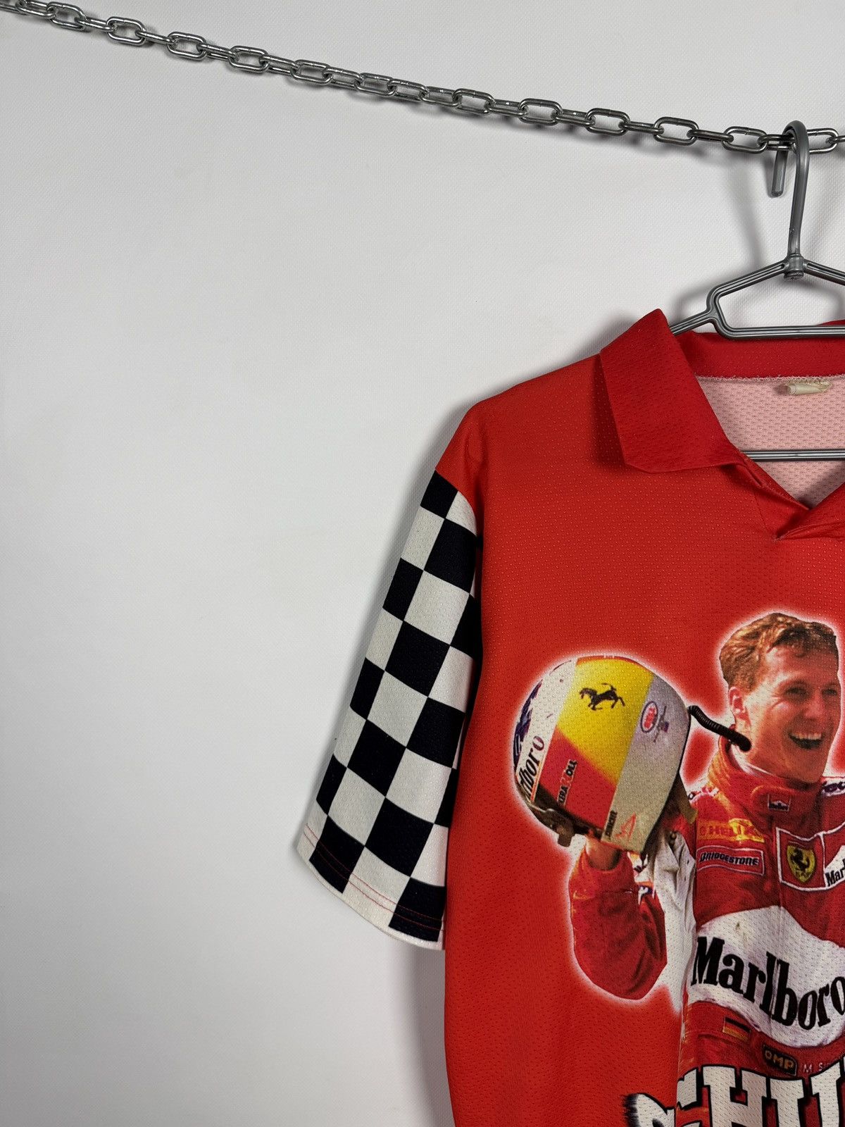 Ferrari Vintage Michael Schumacher Racing Tee Marlboro Ferrari F1 Size US M / EU 48-50 / 2 - 4 Thumbnail