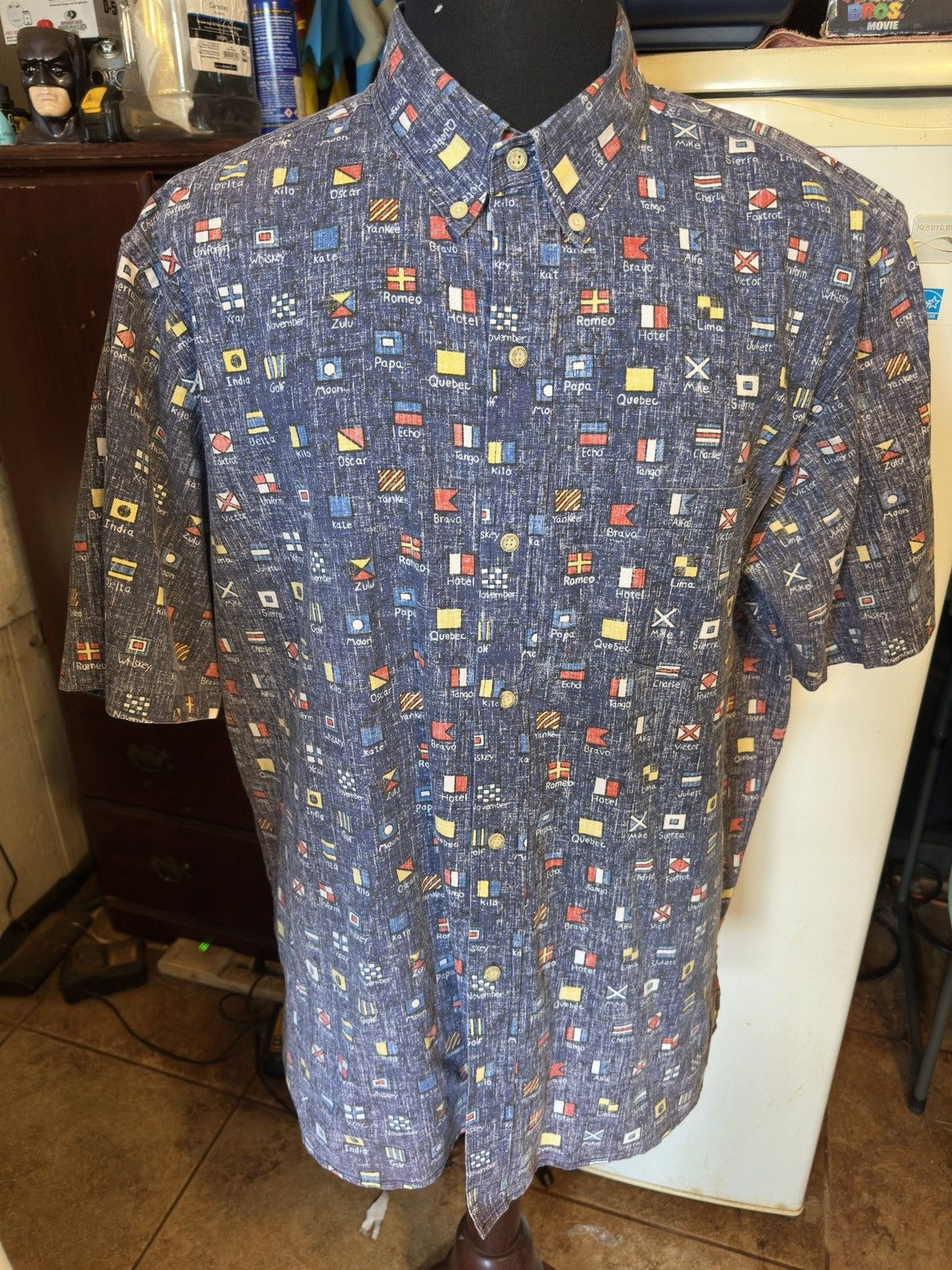 Reyn Spooner PreOwned Reyn Spooner Blue Hawaiian Shirt Men's XXL Size US XXL / EU 58 / 5 - 1 Thumbnail