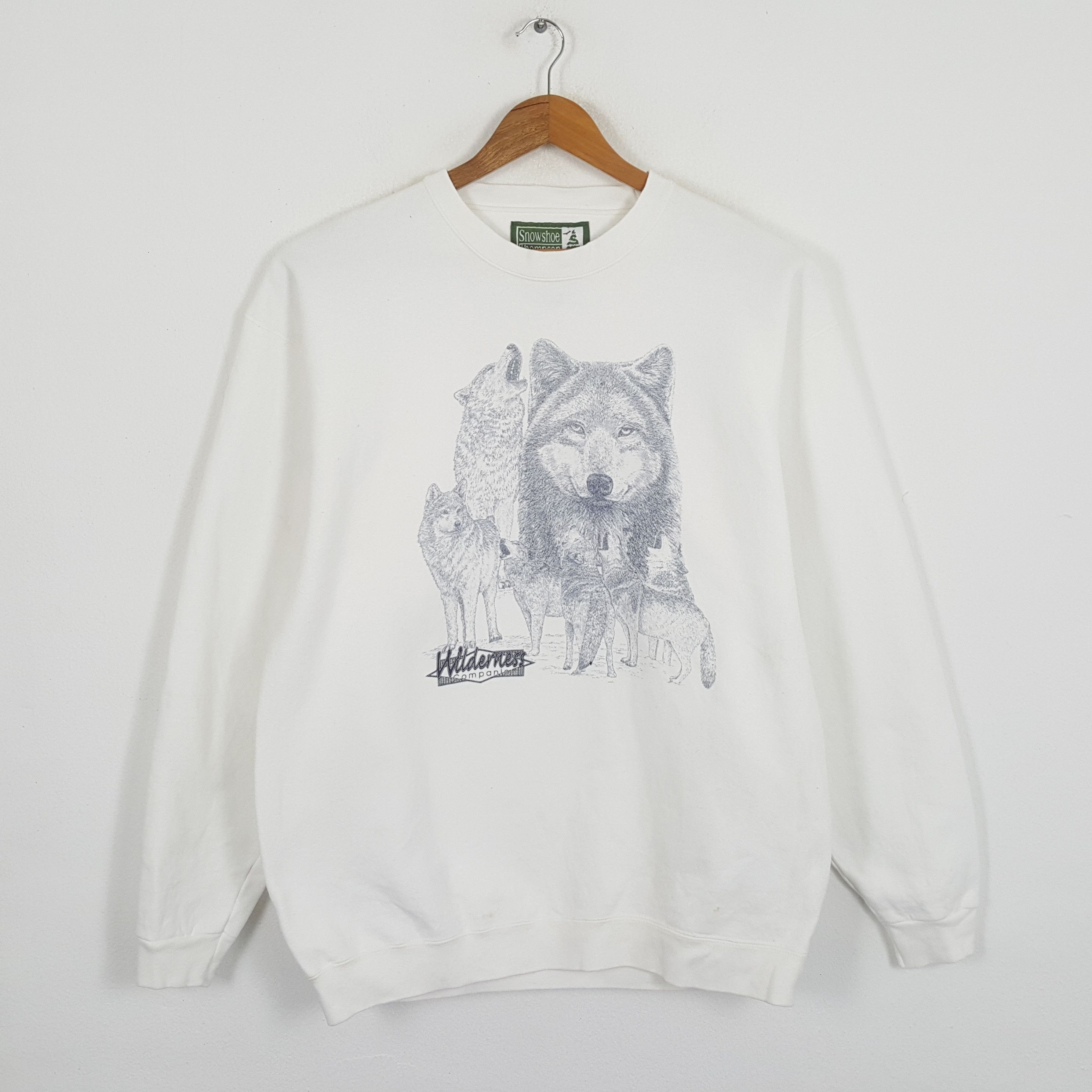 LONE WOLF × Vintage Vintage WILDERNESS COMPANION Fox Sweatshirst Size US L / EU 52-54 / 3 - 1 Thumbnail