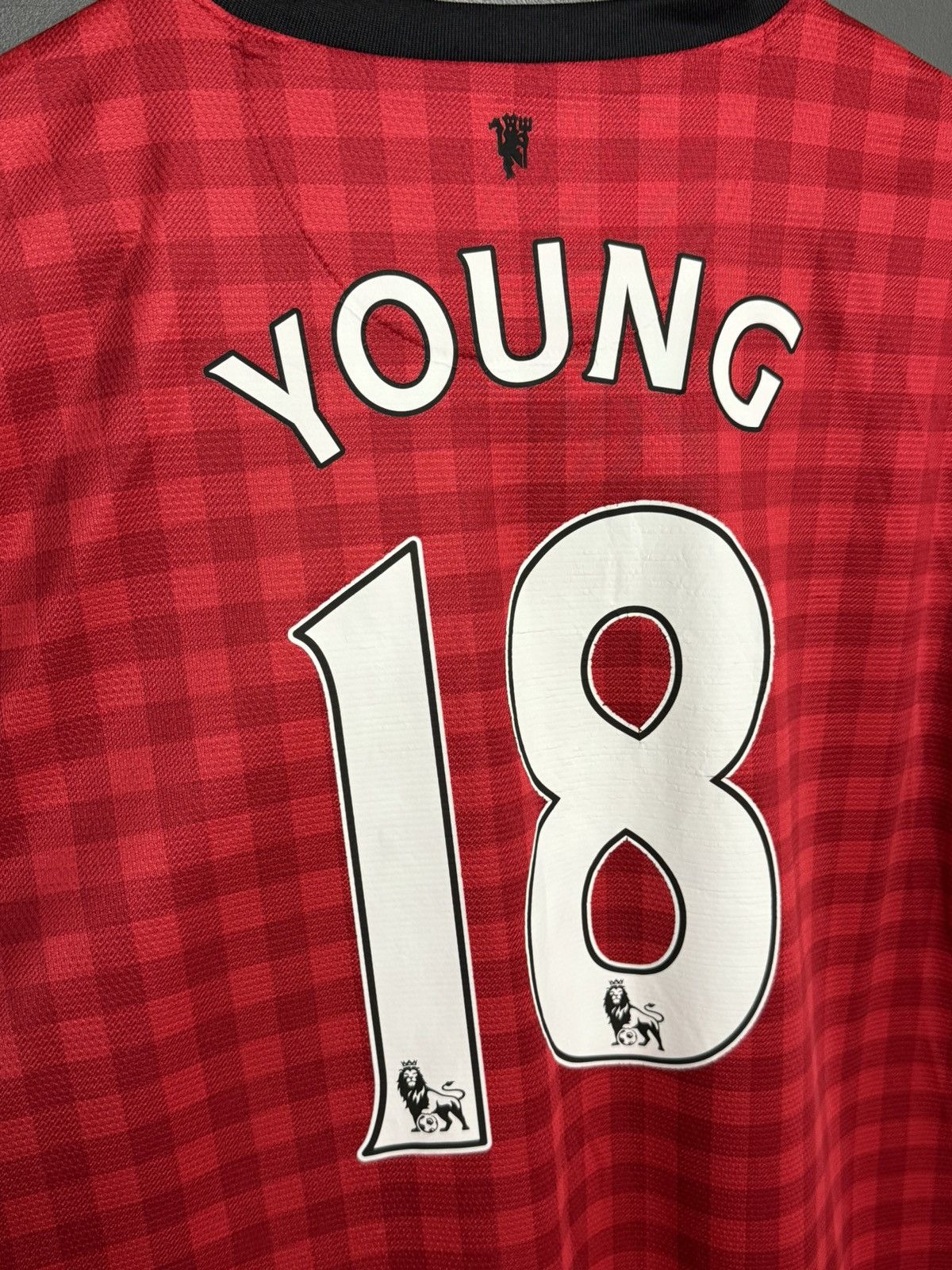 Nike Manchester United 12/13 Home Young Football Jersey T-Shirt Size US L / EU 52-54 / 3 - 3 Thumbnail