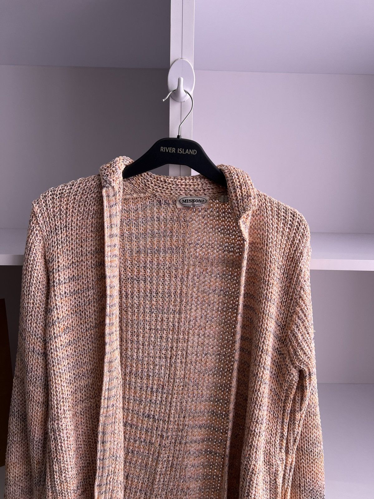 Designer × Missoni × Vintage Vintage Missoni Pink Buttoned Blend women’s Cardigan Size M / US 6-8 / IT 42-44 - 11 Thumbnail