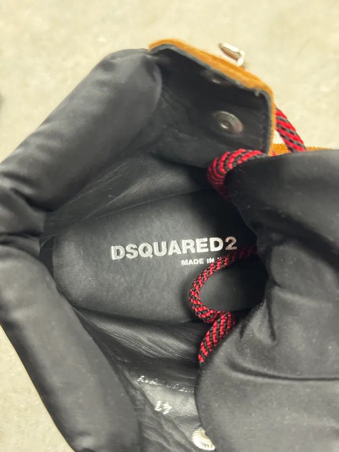 Dsquared2 AW2023 Dsquared2 Brown & Black Canadian Leather Boots Size US 8 / EU 41 - 6 Thumbnail