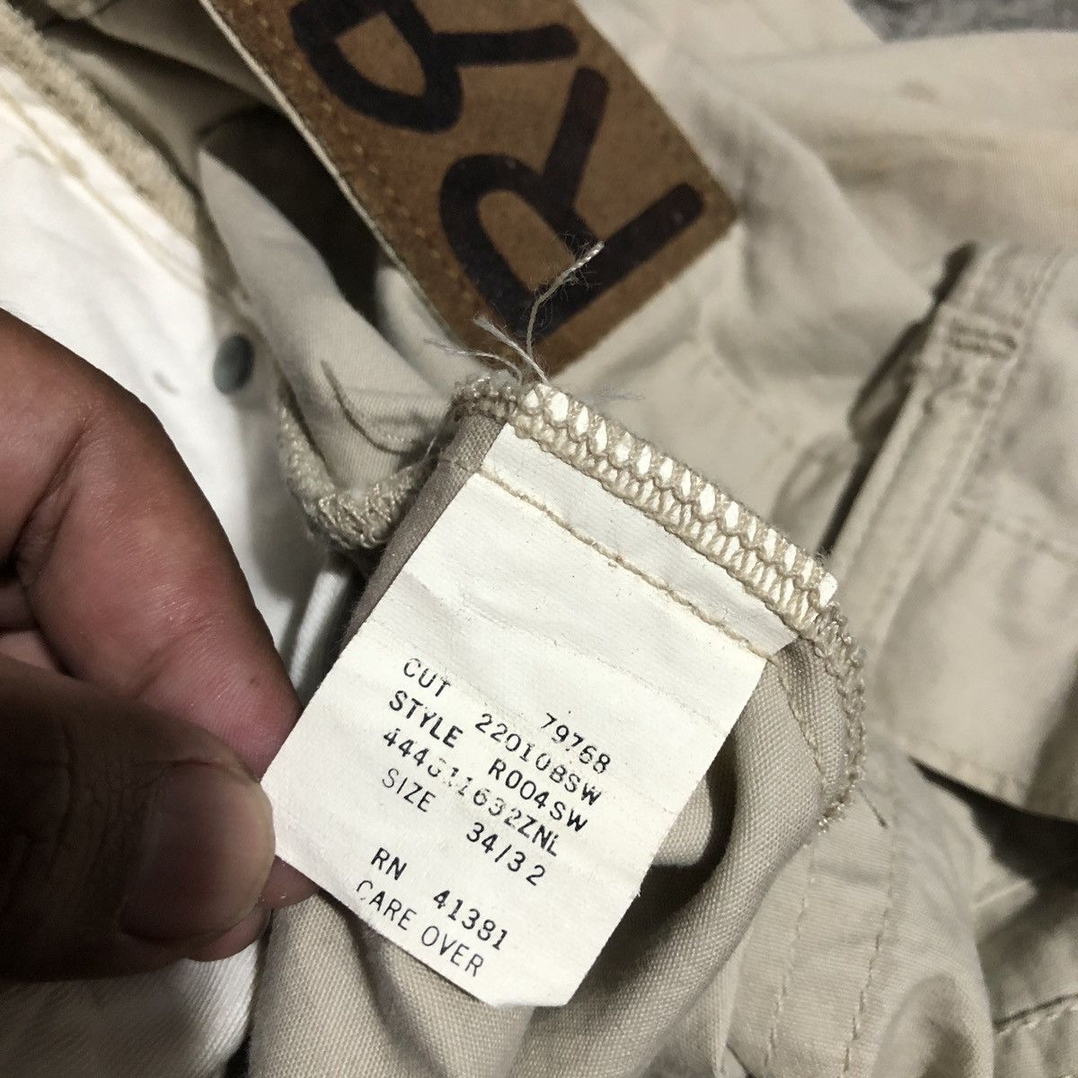 Polo Ralph Lauren × RRL Ralph Lauren × Vintage Vtg POLO RRL CHINO CASUAL PANTS Size US 34 / EU 50 - 6 Thumbnail