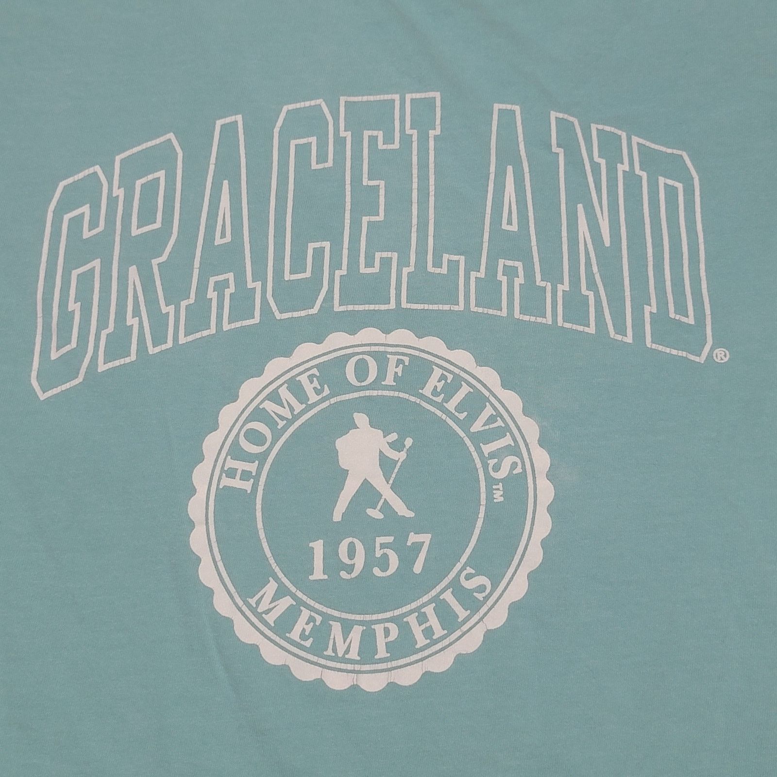 Other Graceland Unisex Tee "Home Of Elvis 1957 Memphis" - Small Size S / US 4 / IT 40 - 2 Thumbnail