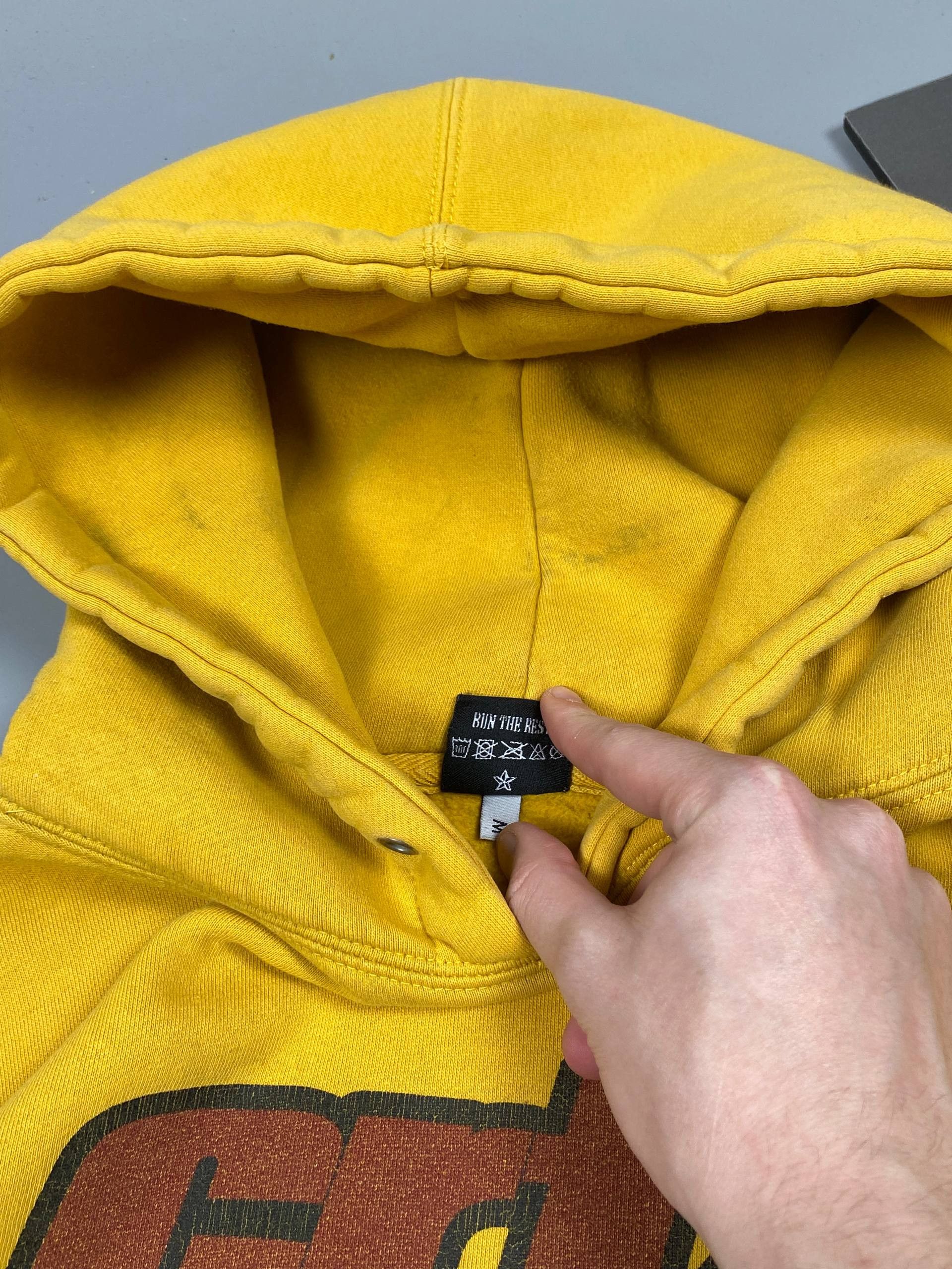 Corteiz Corteiz RTW Rules The World Hoodie Yellow Distressed Skate Size US M / EU 48-50 / 2 - 11 Thumbnail