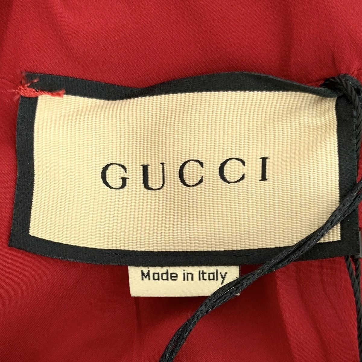 Gucci Gucci Red Wool Crew Neck Short Sleeve Tassel Dress K26WX Size M / US 6-8 / IT 42-44 - 7 Thumbnail