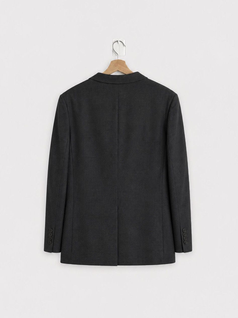 Banana Republic Banana Republic Wool Blazer 40R Dark Gray Size 40R - 2 Thumbnail
