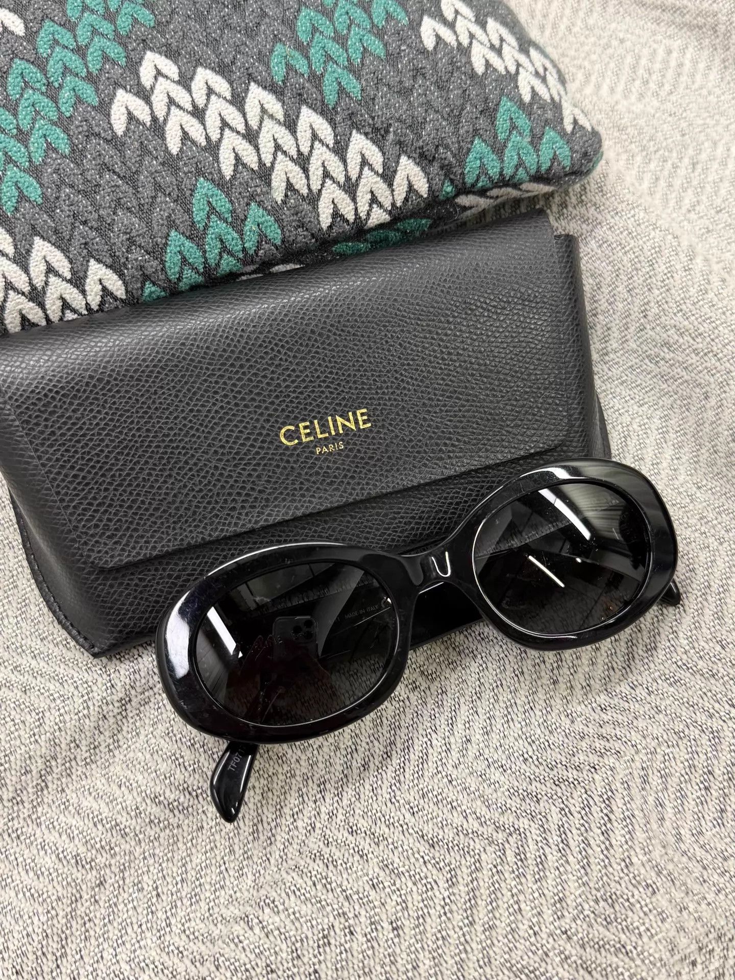 Celine Celine Classic Triomphe Sunglasses Size ONE SIZE - 1 Thumbnail