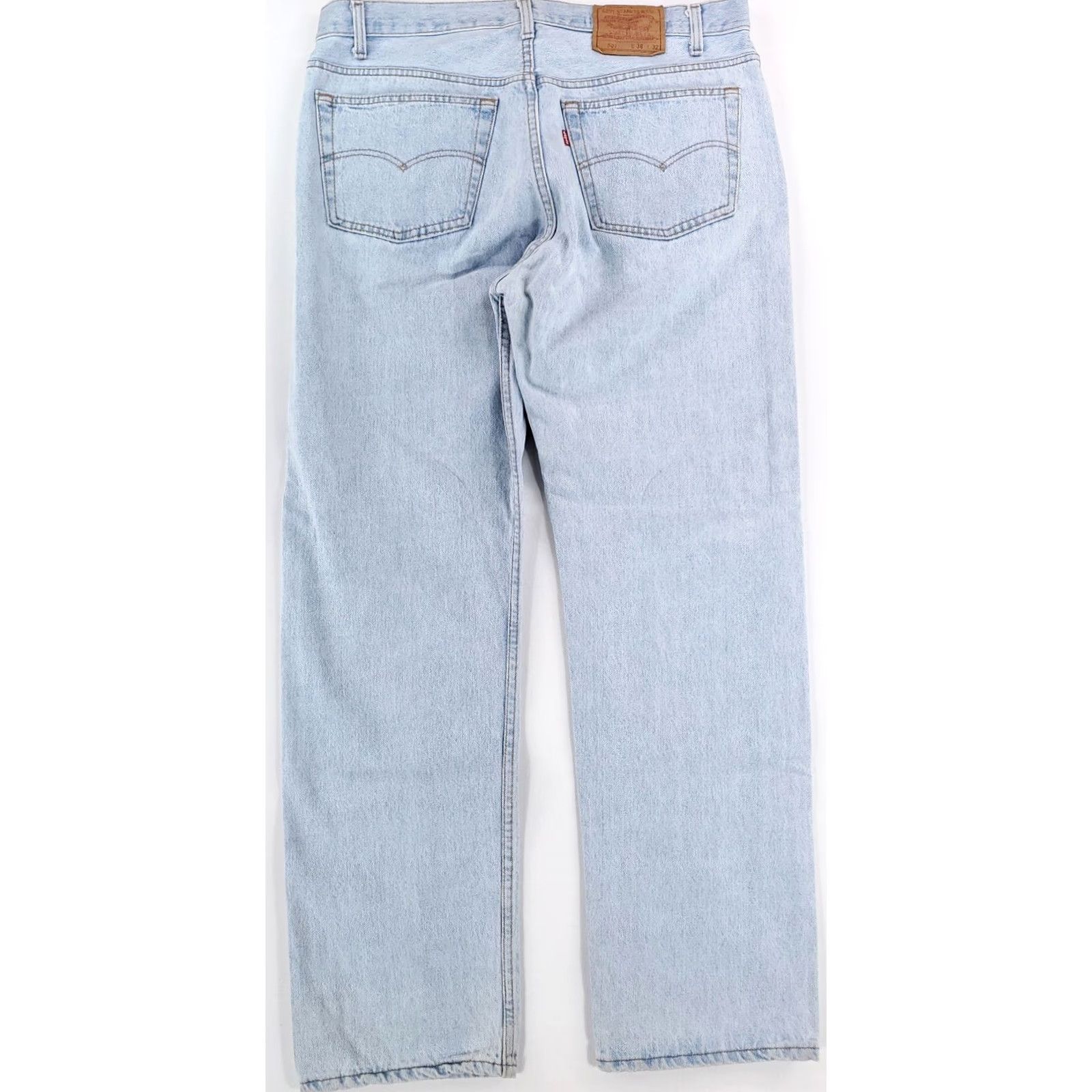 Levi's VINTAGE Levi's 501 Jeans 90s Light Blue Mens 37 x 32 Straight Mens Size US 37 - 6 Thumbnail