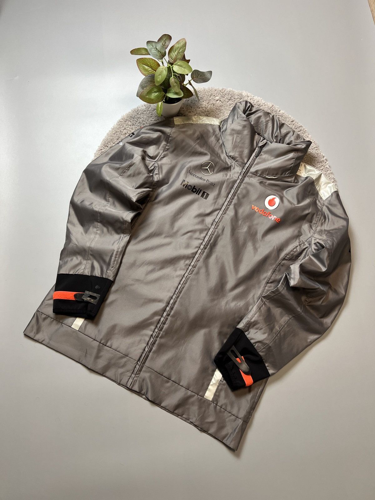 Formula 1 × Mercedes-Benz × Vintage Vodafone McLaren Mercedes F1 Team Jacket Size US XL / EU 56 / 4 - 1 Thumbnail