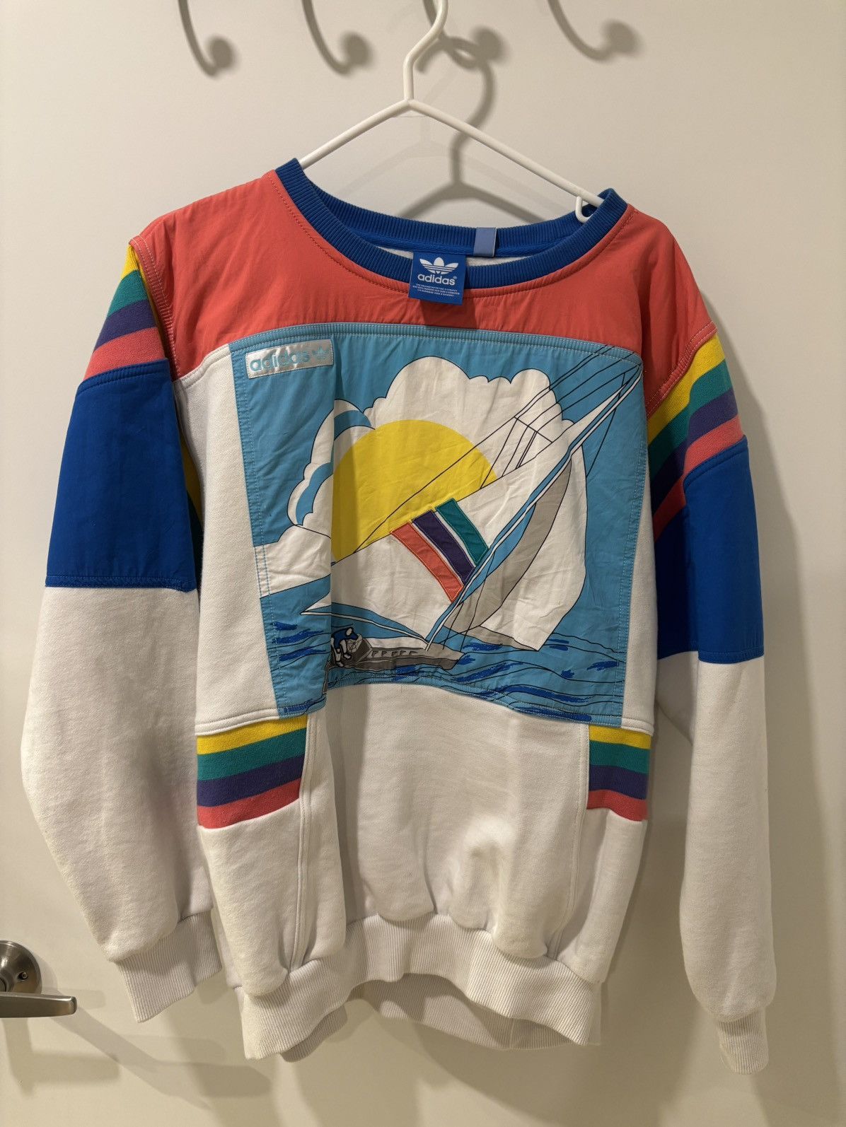 Adidas Adidas sailing crewneck Size US M / EU 48-50 / 2 - 1 Thumbnail