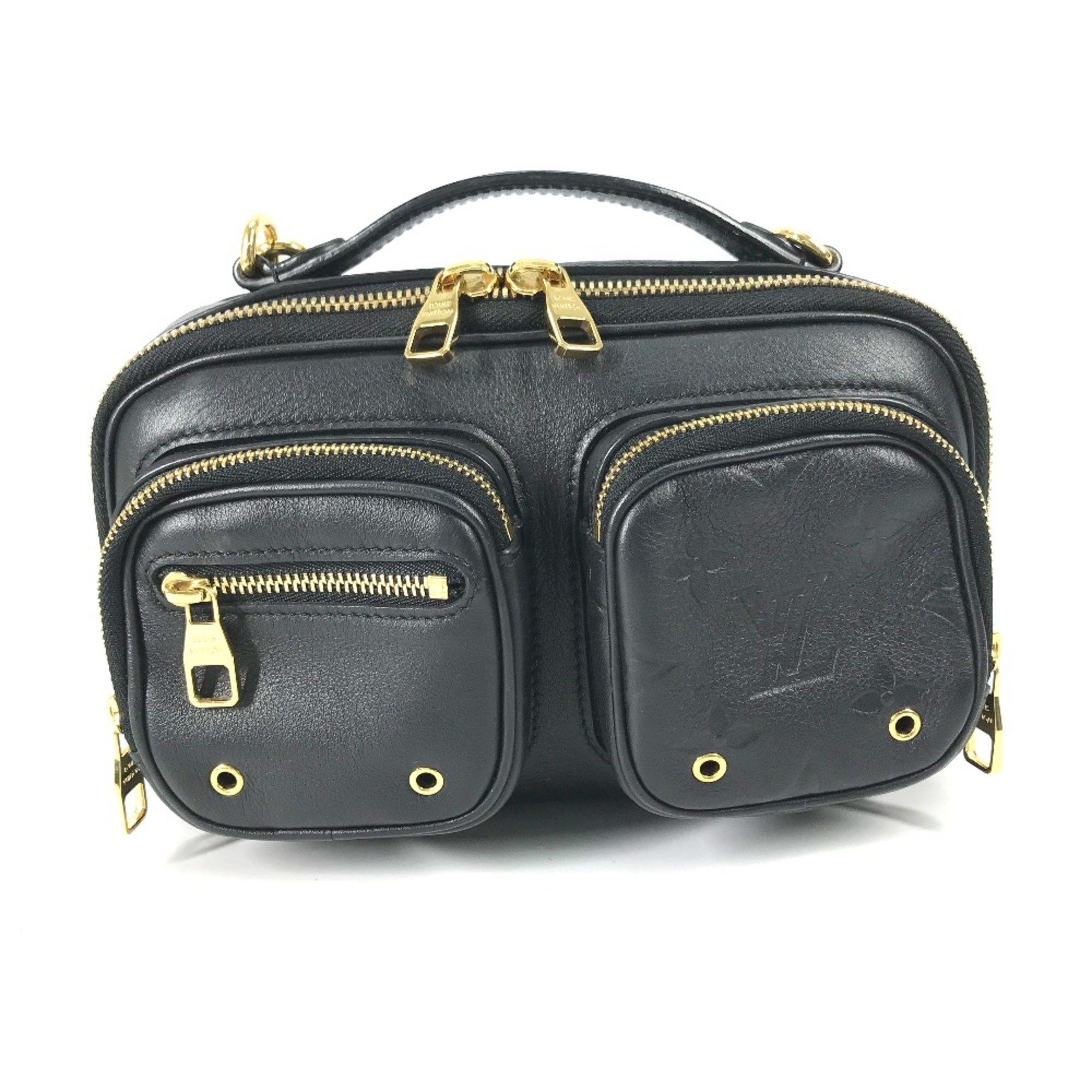Louis Vuitton Louis Vuitton M80450 Monogram Bag Crossbody 2WAY Pochette Shoulder Bag Black Size ONE SIZE - 1 Thumbnail