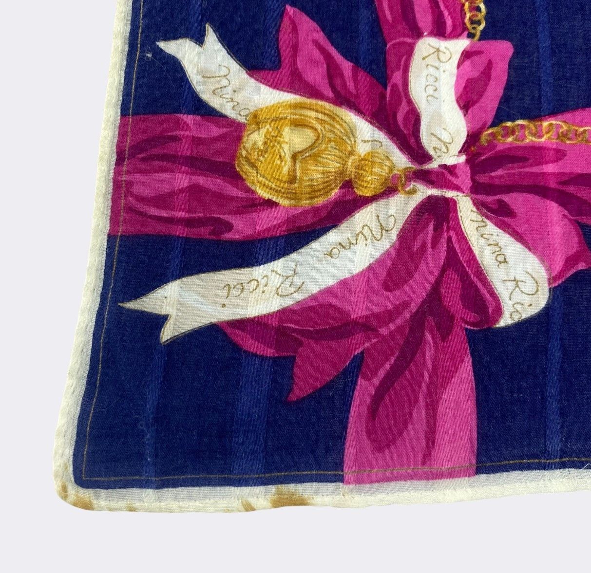 Other Vintage Nina Ricci Handkerchief Neckerchief Bandana H217R Size ONE SIZE - 4 Thumbnail