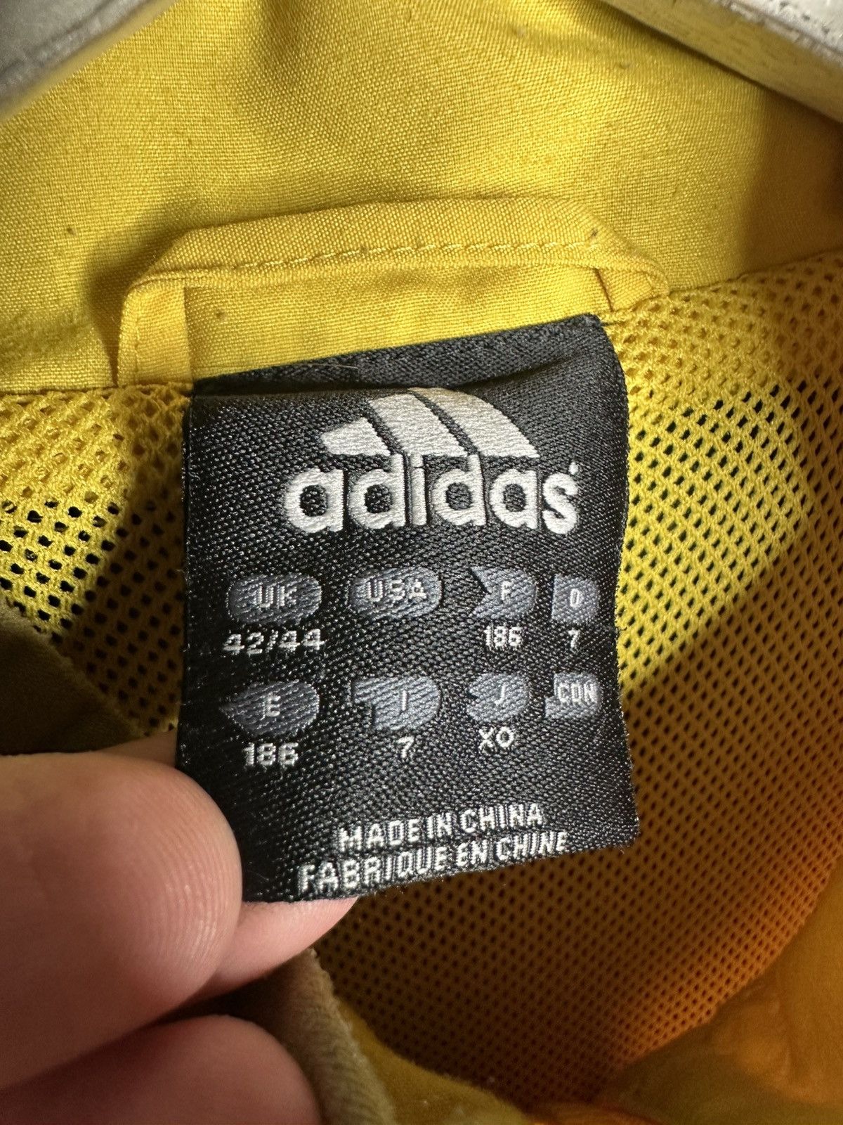 Adidas Adidas Bumblebee Zip Training Suit Jacket Size US XL / EU 56 / 4 - 4 Thumbnail