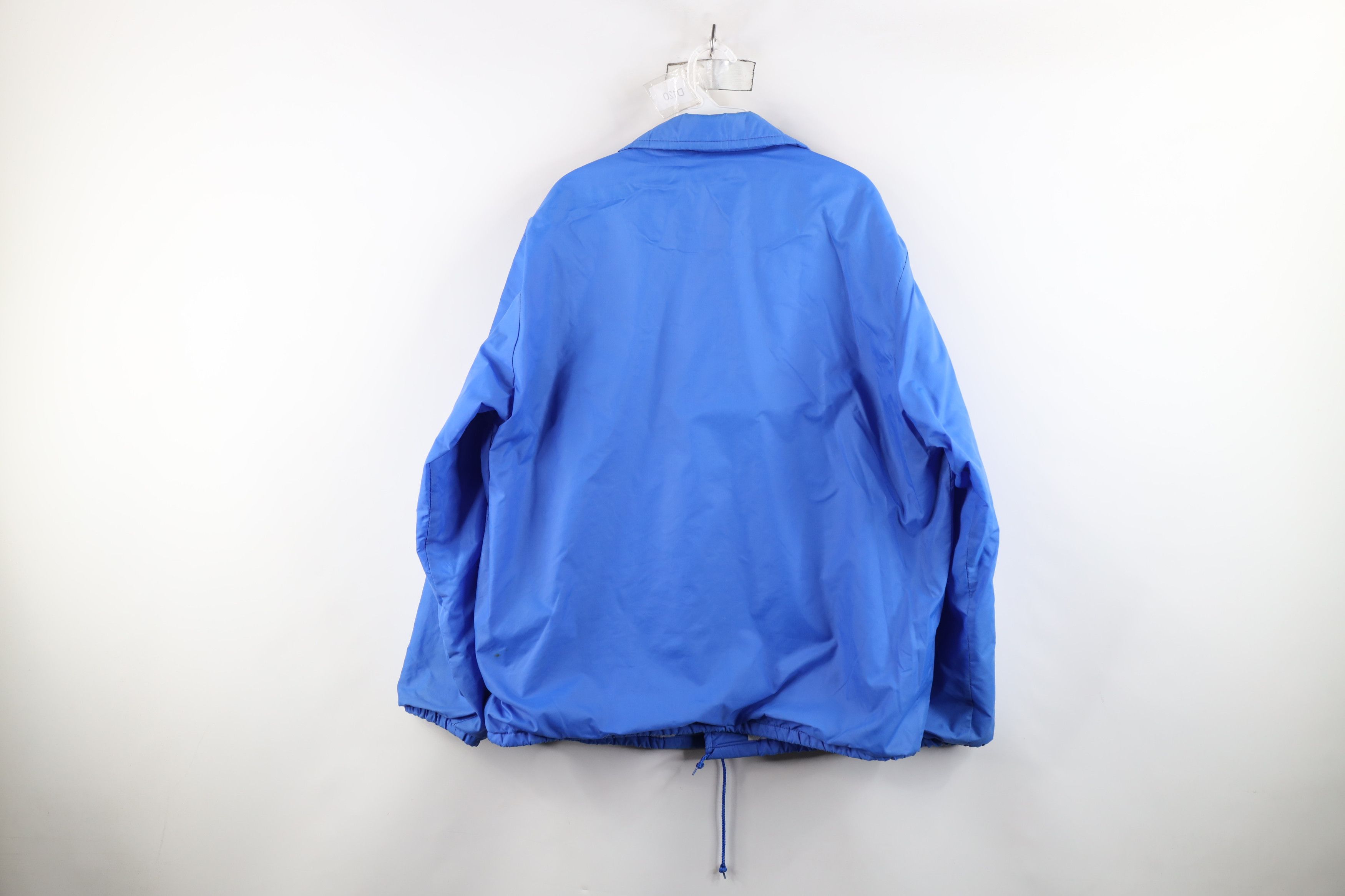 Vintage Vintage 70s Streetwear Coaches Windbreaker Jacket Blue USA Size US L / EU 52-54 / 3 - 13 Thumbnail