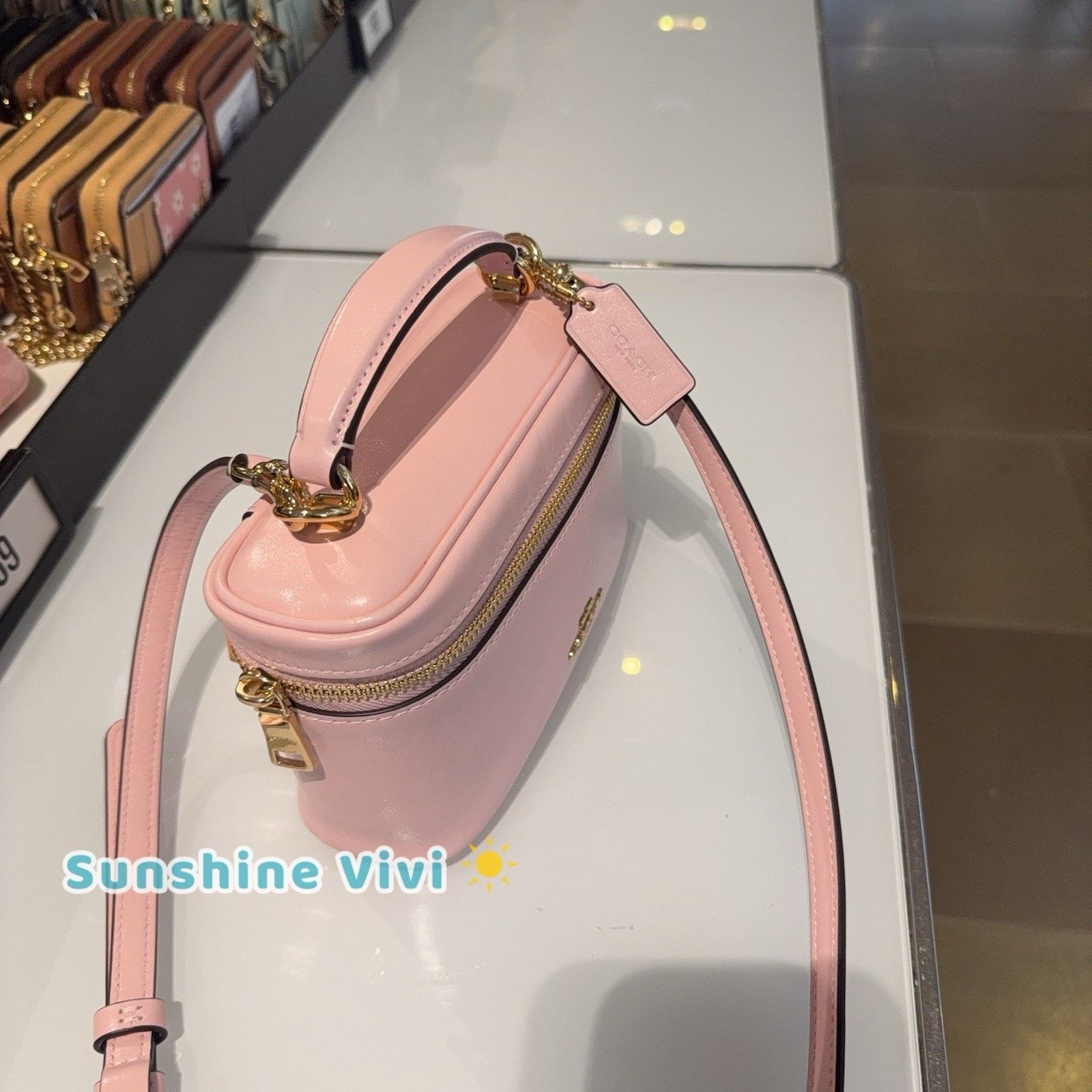 Coach NWT Coach Rainer Crossbody Bag 18 CEO24 Soft Pink leather Size ONE SIZE - 2 Thumbnail
