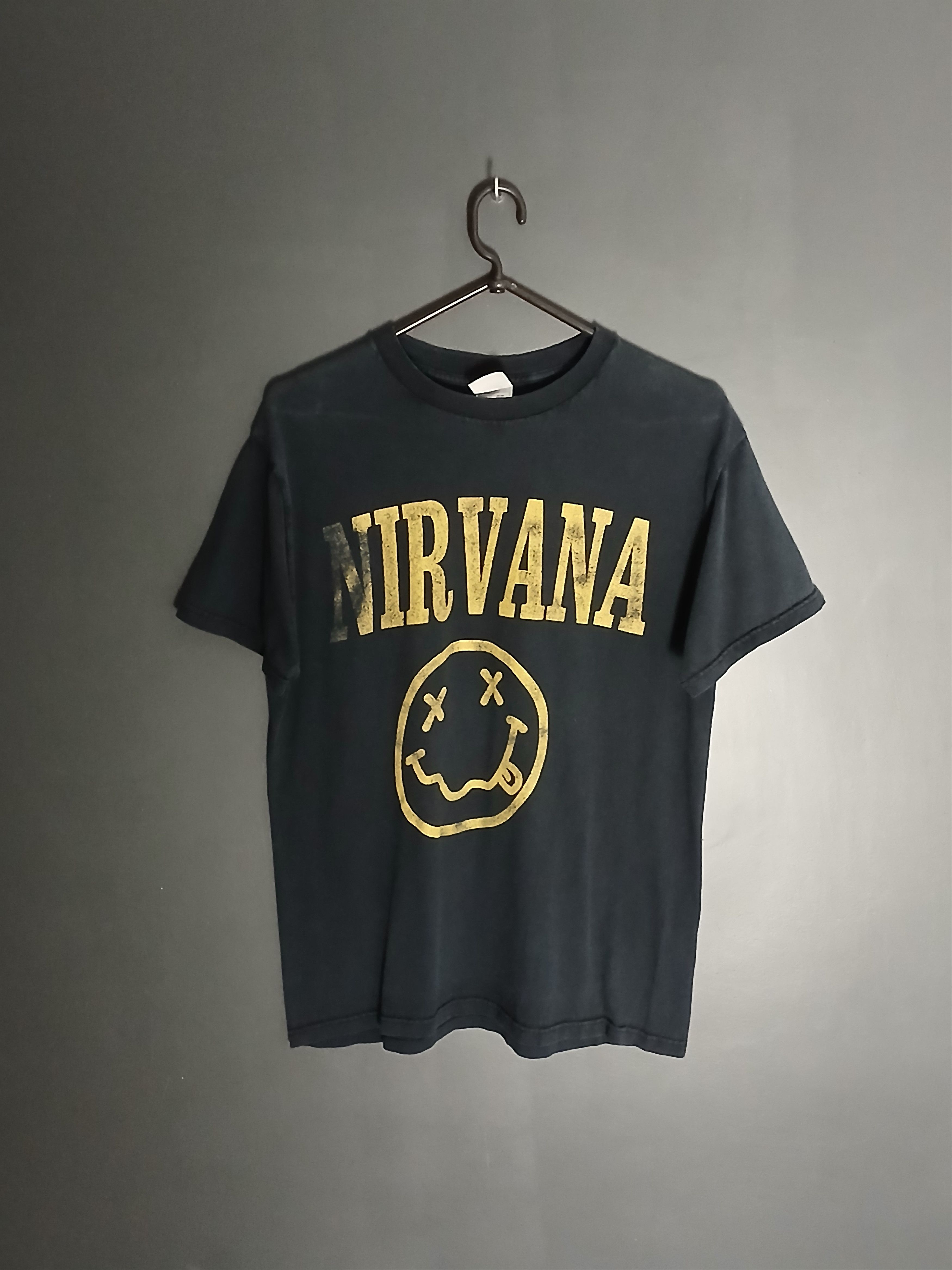 Band Tees × Nirvana Nirvana Kurt Cobain Smile T-Shirt Size US M / EU 48-50 / 2 - 1 Thumbnail