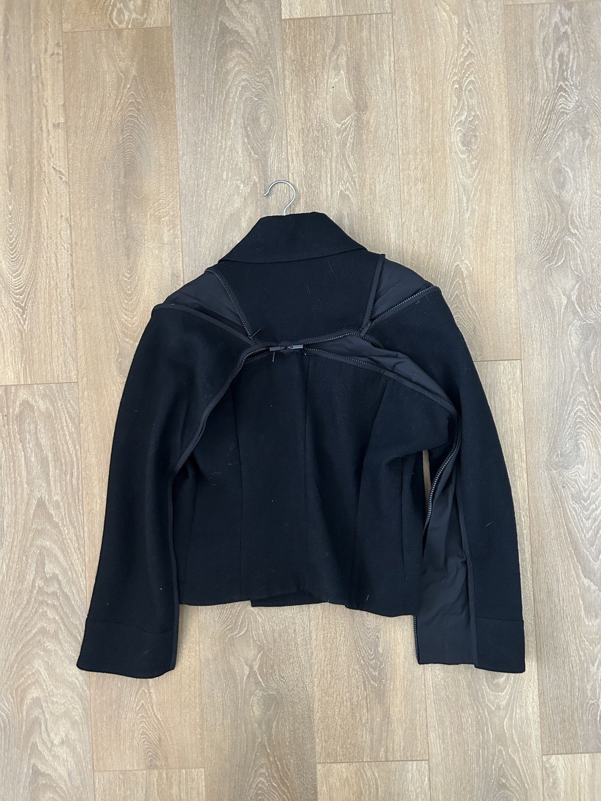 Issey Miyake Issey Miyake Zipper Peacoat Size S / US 4 / IT 40 - 2 Thumbnail