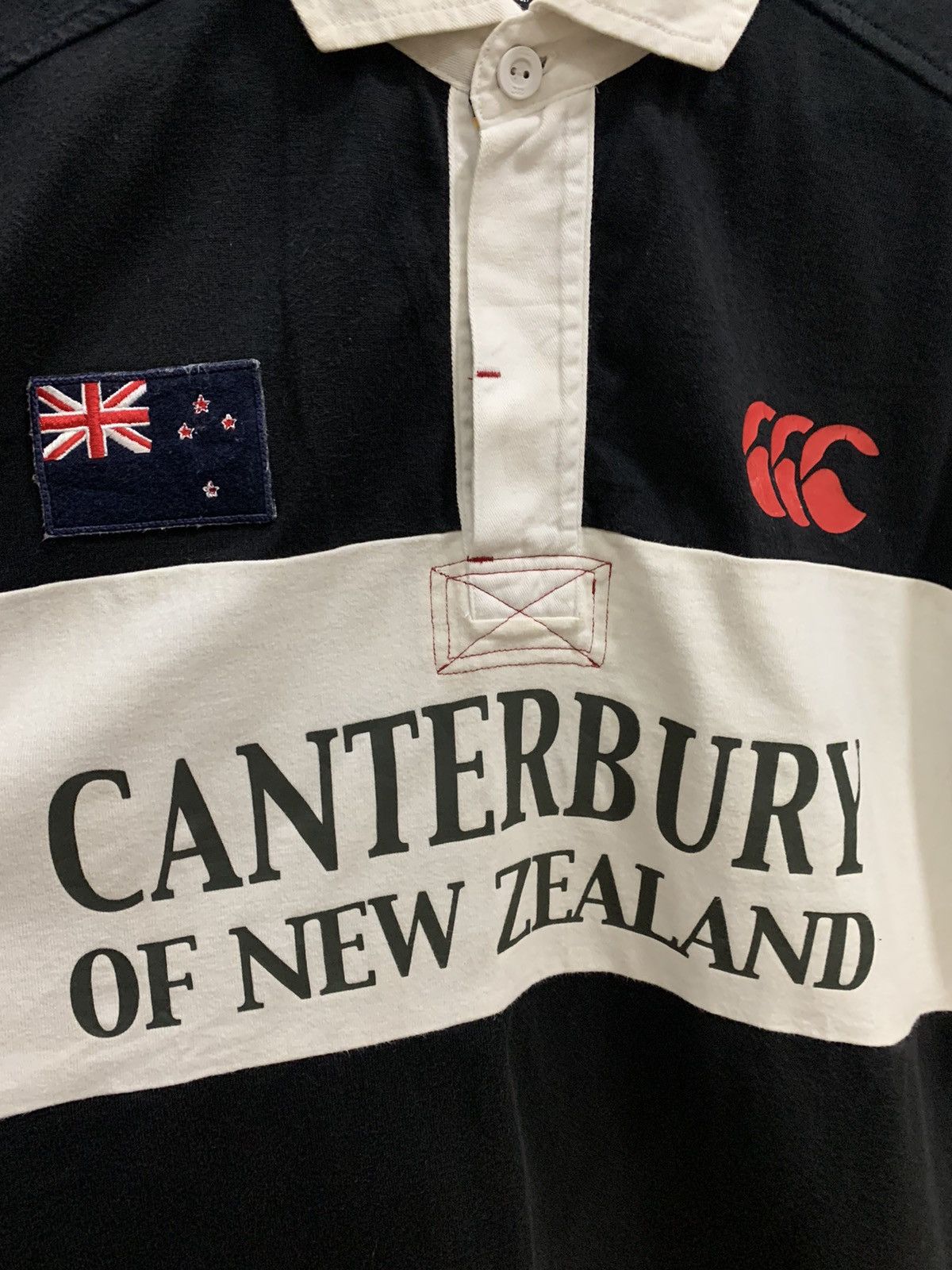 Canterbury of New Zealand Canterbury Of New Zealand Rugby Shirt Size US XL / EU 56 / 4 - 4 Thumbnail