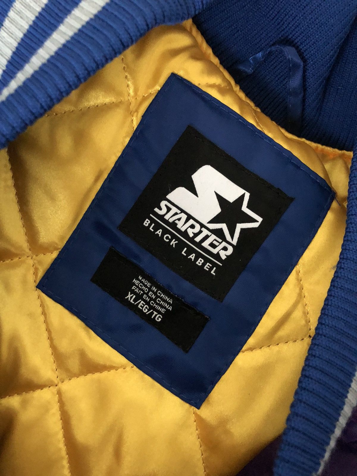 Starter Starter Los Angeles Arch Satin Varsity Jacket Size US XL / EU 56 / 4 - 3 Thumbnail