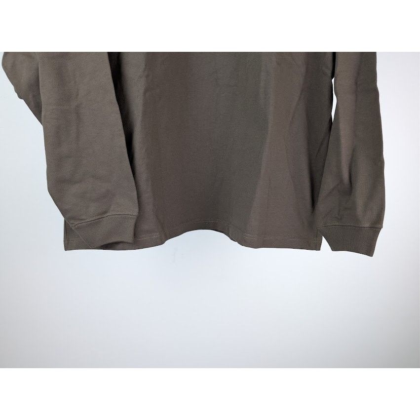 Bottega Veneta o1rshd1 Heavy Japanese Jersey Long Sleeve T-Shirt in Olive Size US M / EU 48-50 / 2 - 4 Thumbnail