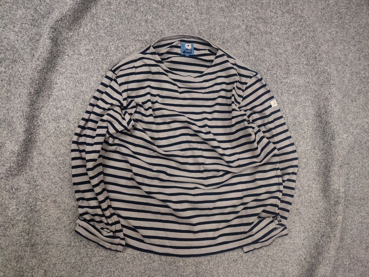 Vintage Mousqueton Mario Breton Top Long sleeve Gray Vintage France Size US L / EU 52-54 / 3 - 3 Thumbnail