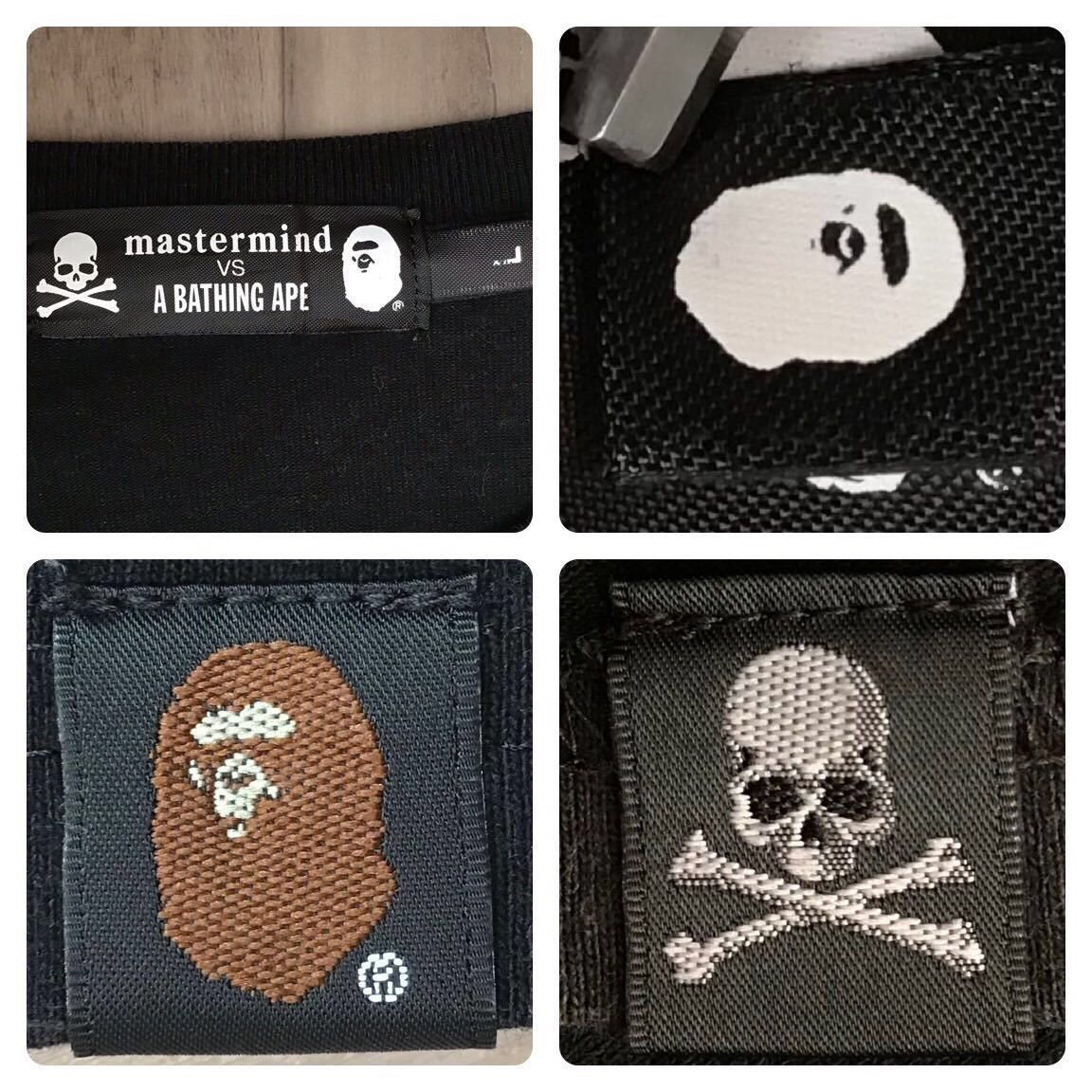 Bape × Mastermind Japan BAPE vs Mastermind skull logo T-shirt black a bathing ape Size US L / EU 52-54 / 3 - 5 Thumbnail