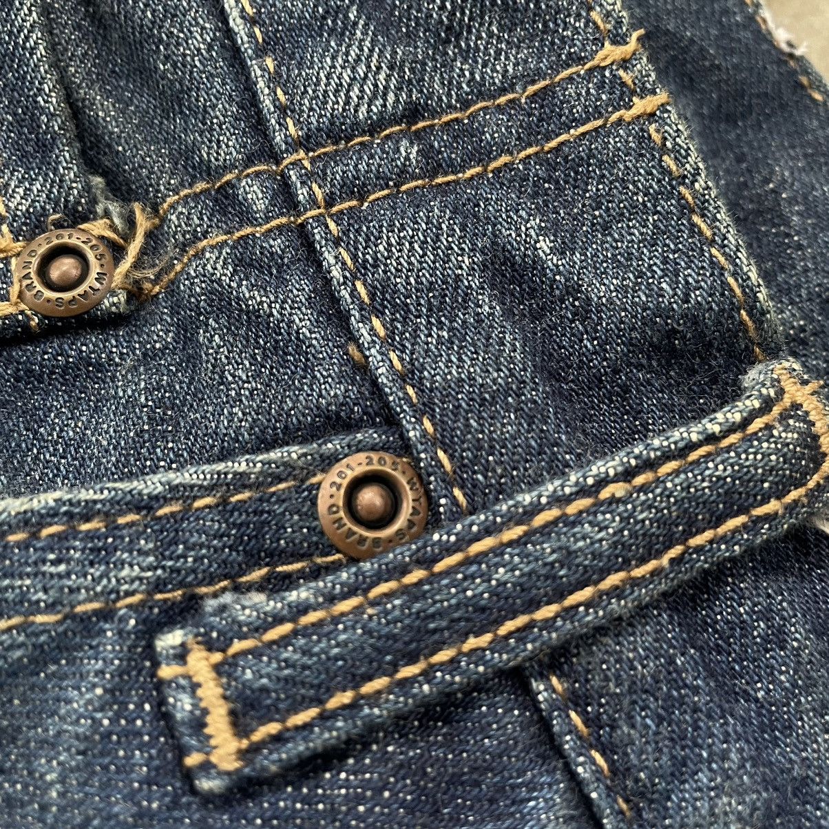 Wtaps WTAPS Extreme Distressed Patchwork Denim Selvedge Size US 34 / EU 50 - 6 Thumbnail