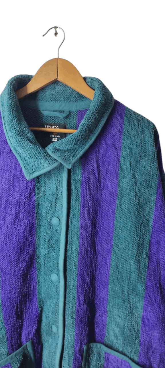 The Unbranded Brand VINTAGE UNICA FASHION MADE IN FINLAND HEAVY JACKET Size XL / US 12-14 / IT 48-50 - 2 Thumbnail
