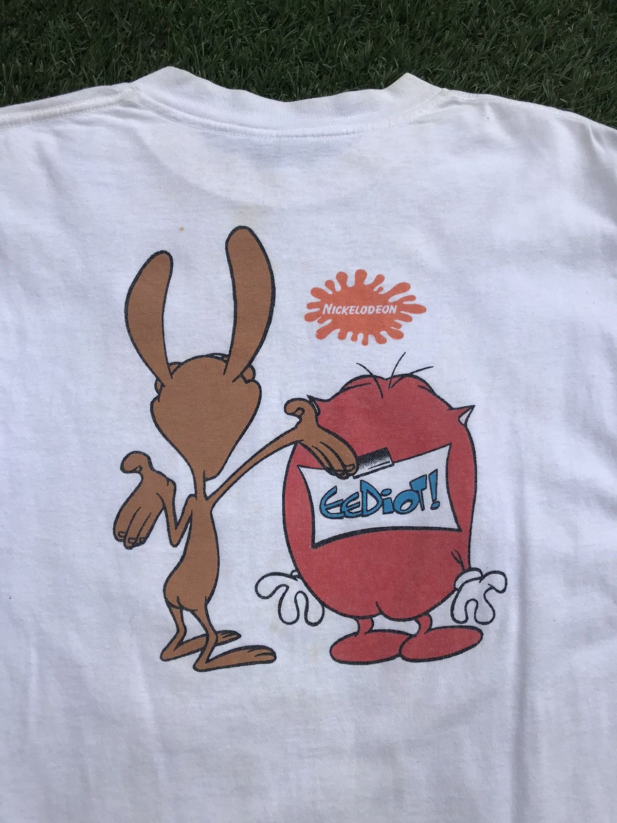 Cartoon Network Vintage The Ren and Stimpy Show T-Shirt 1994 AOP Size US M / EU 48-50 / 2 - 4 Thumbnail
