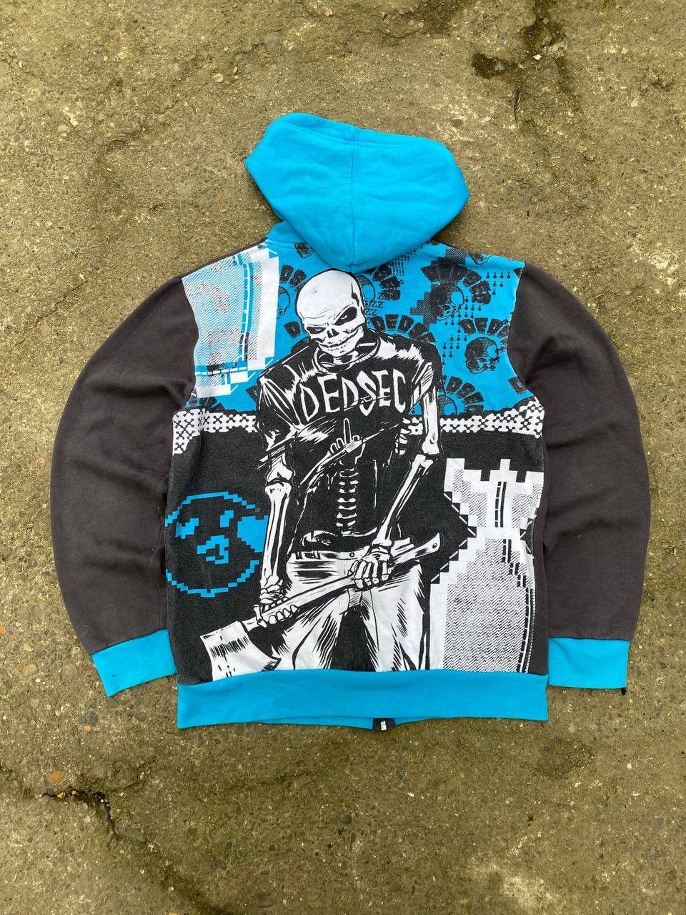 Japanese Brand × Vintage Vintage Ed Hardy style y2k japanese hoodie Size US S / EU 44-46 / 1 - 1 Thumbnail