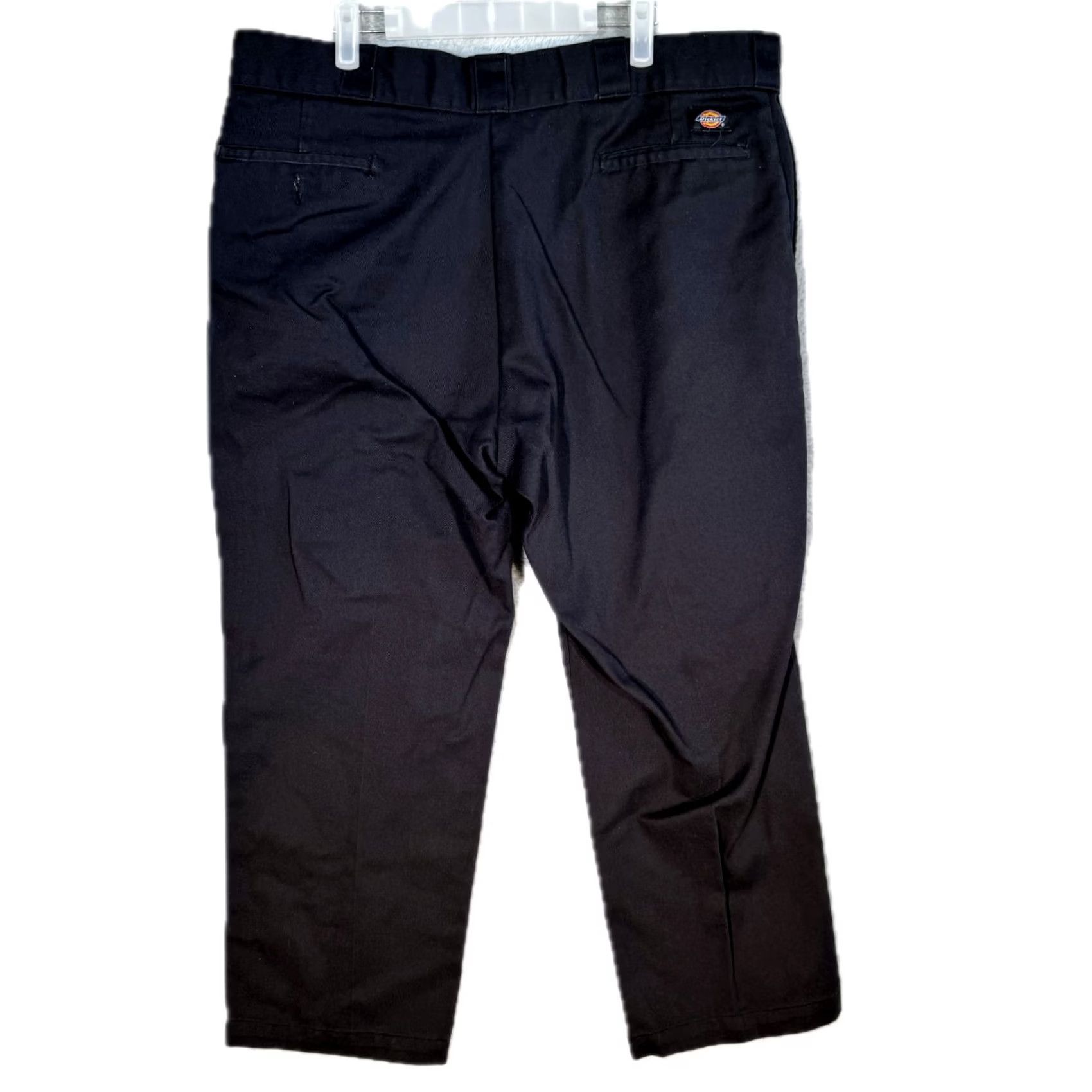 Dickies VINTAGE? No. Dickies 874 Original Flex Pants Mens 40 x 30 Black Pants High-Rise Workwear Size US 40 / EU 56 - 2 Thumbnail
