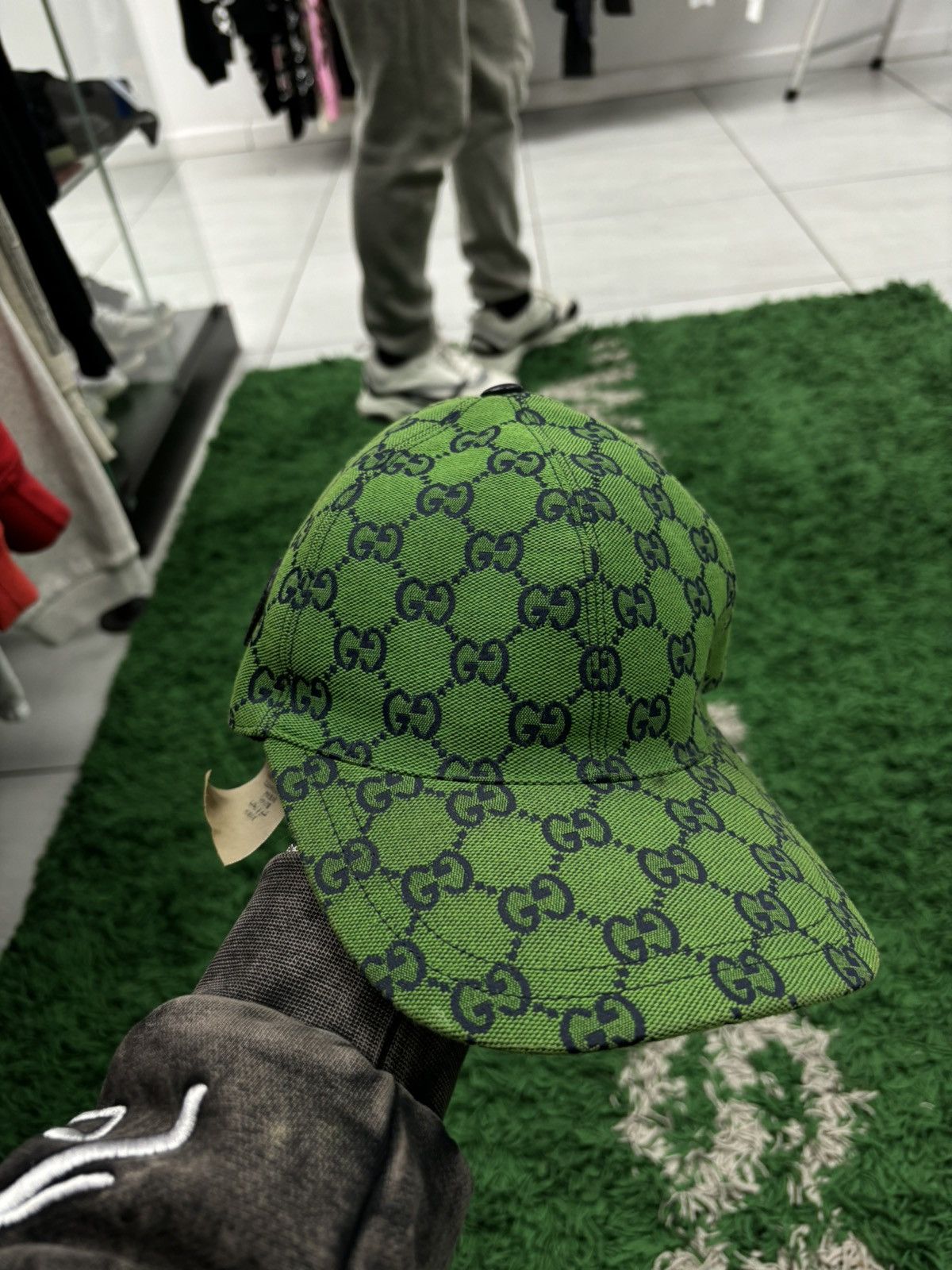 Gucci Gucci cap green medium | Grailed