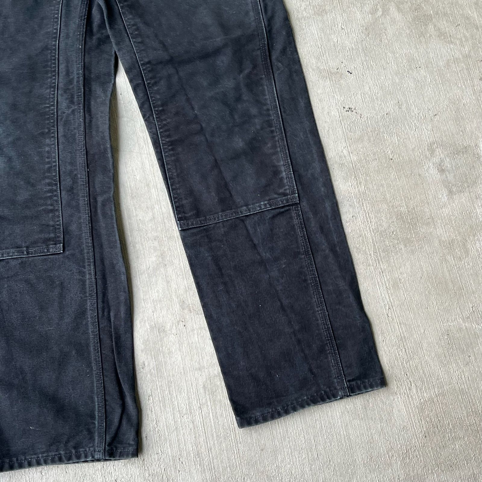 Carhartt × Vintage Carhartt black double knee work wear carpenter pants Size US 32 / EU 48 - 4 Thumbnail