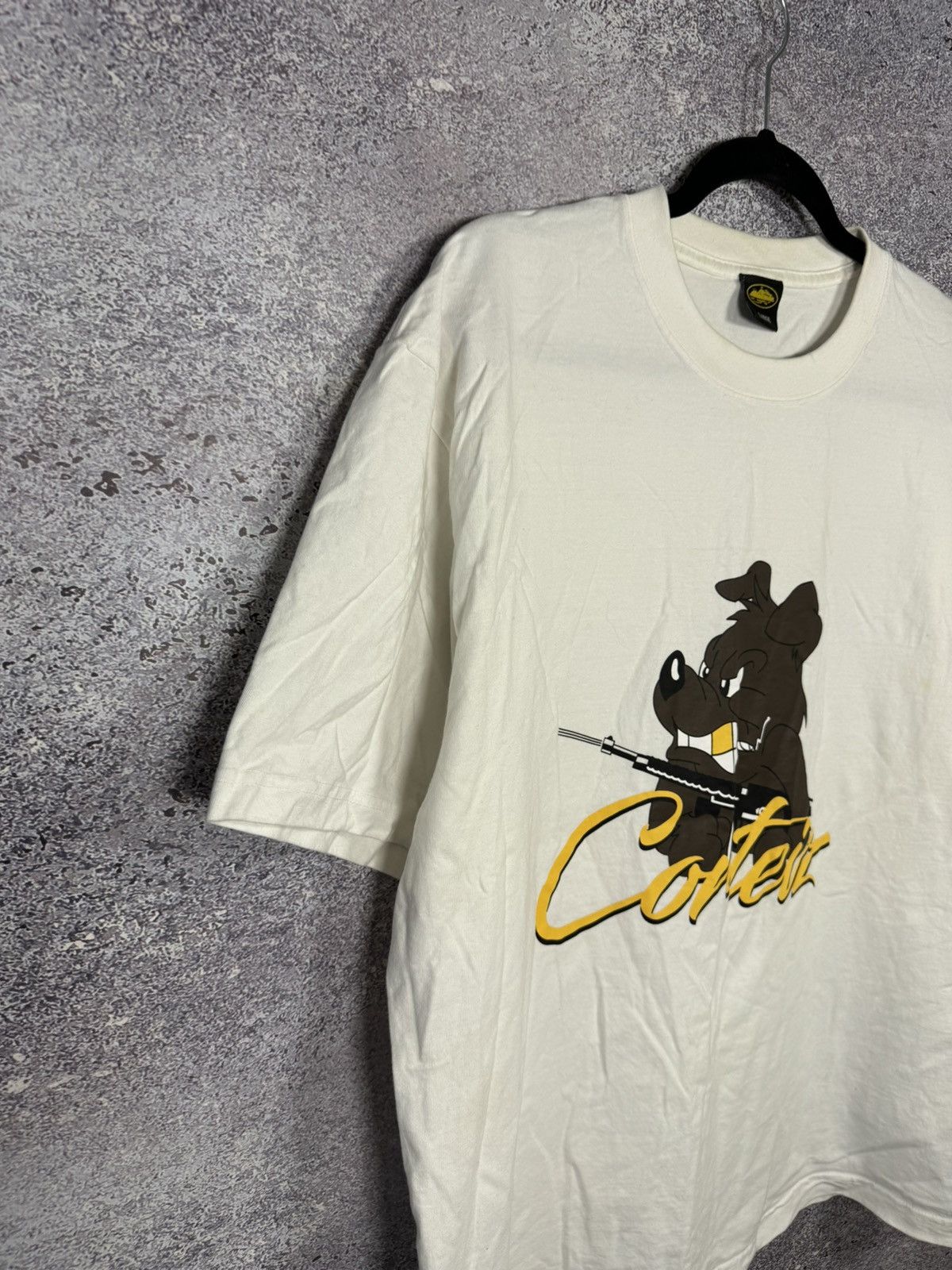 Corteiz Oversized Printed Logo T-Shirt Large