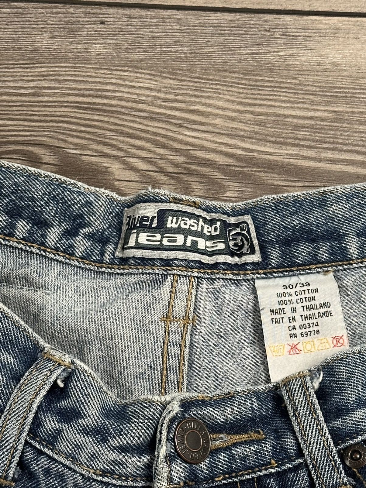 Other × Vintage Vintage 90’s River Washed Jeans Size US 31 - 5 Thumbnail
