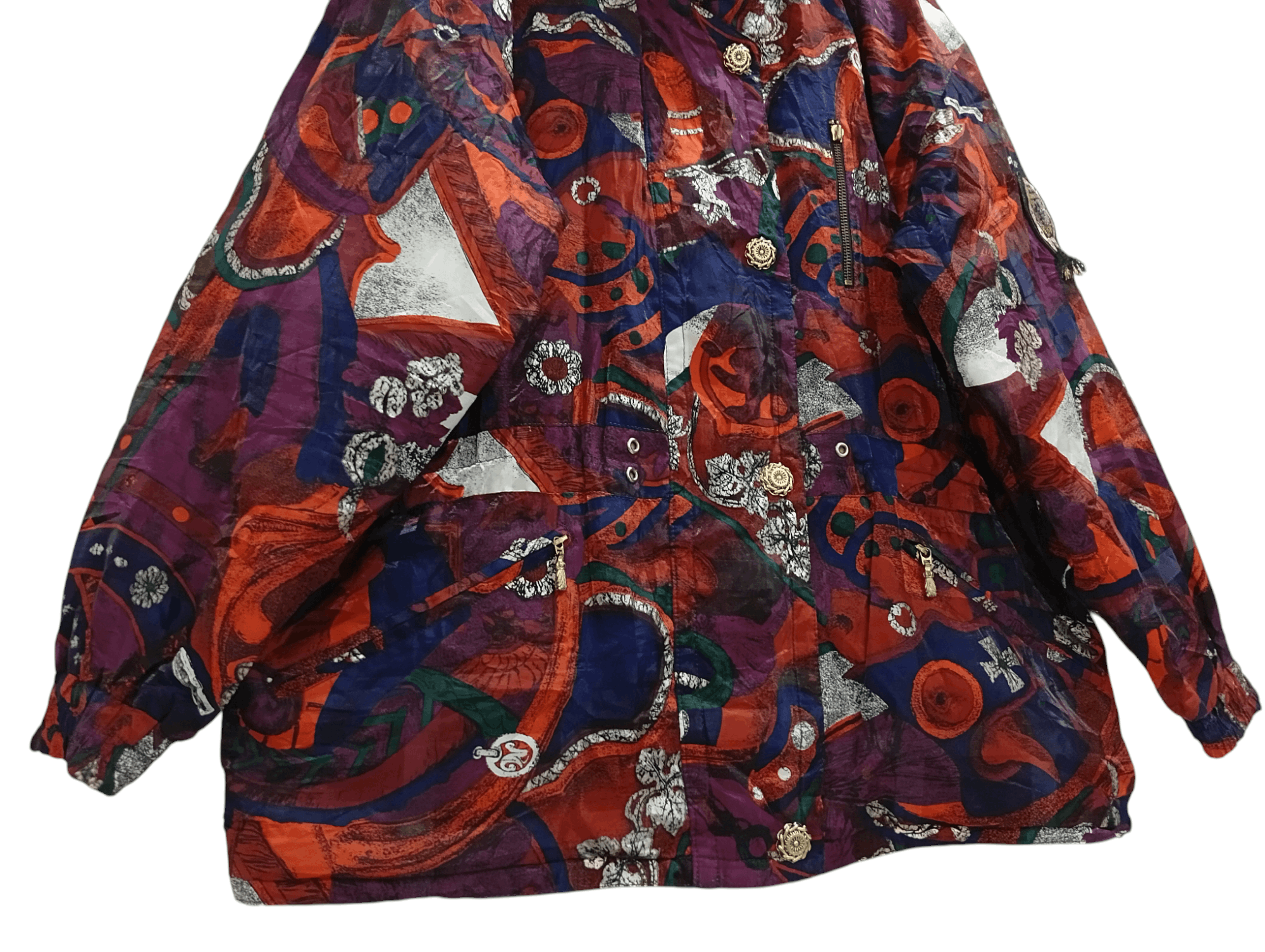 Vintage × Yamaha 🔥🔥Vintage Yamaha Ladies Full Print Jacket Size XL / US 12-14 / IT 48-50 - 15 Thumbnail